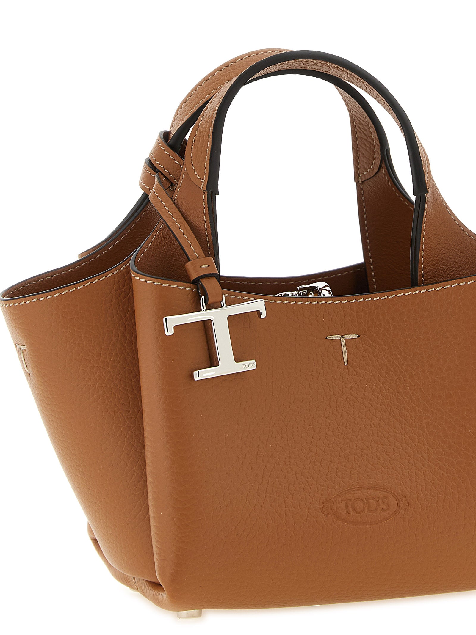 Tod’s Brown Micro Handbag Calf Leather