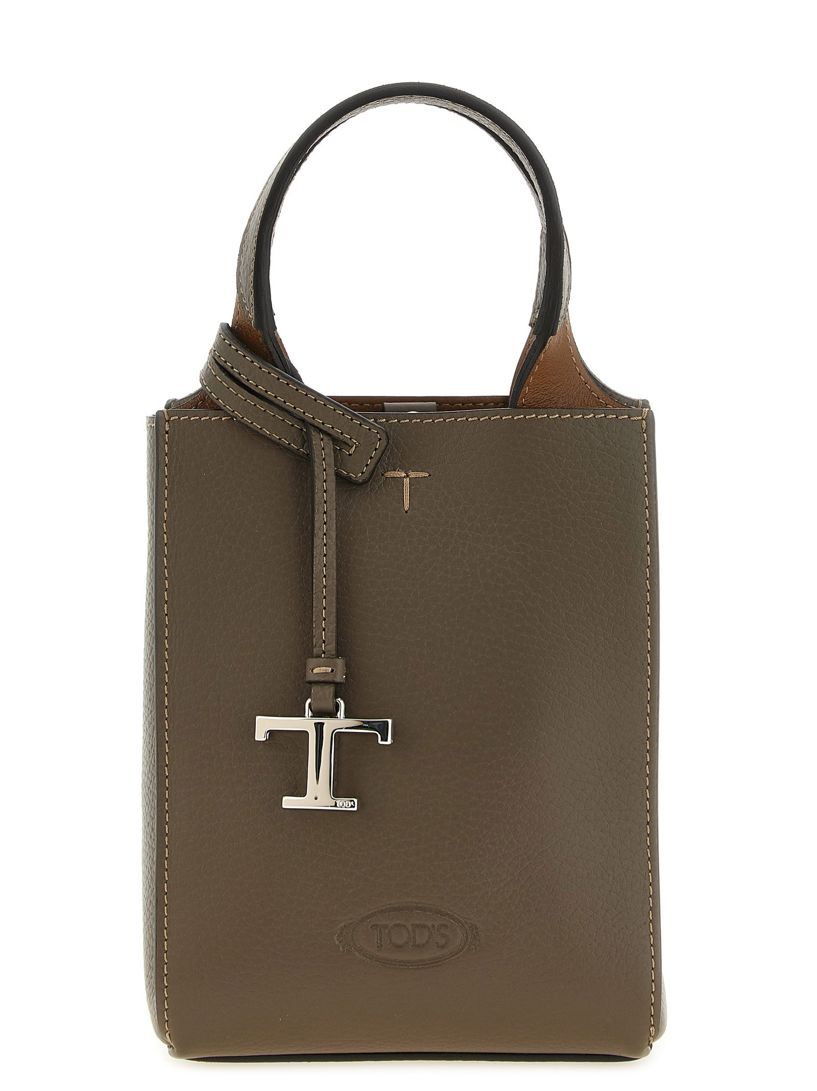 Tod’s Green Micro Handbag Calf Leather