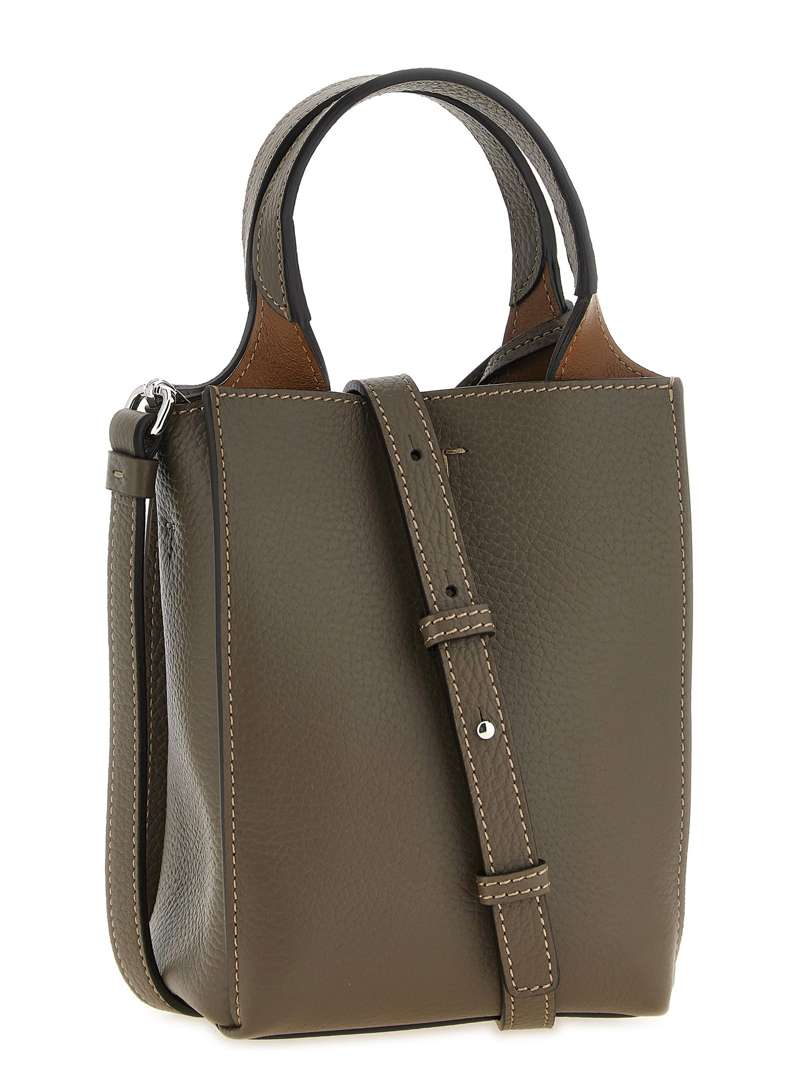 Tod’s Green Micro Handbag Calf Leather