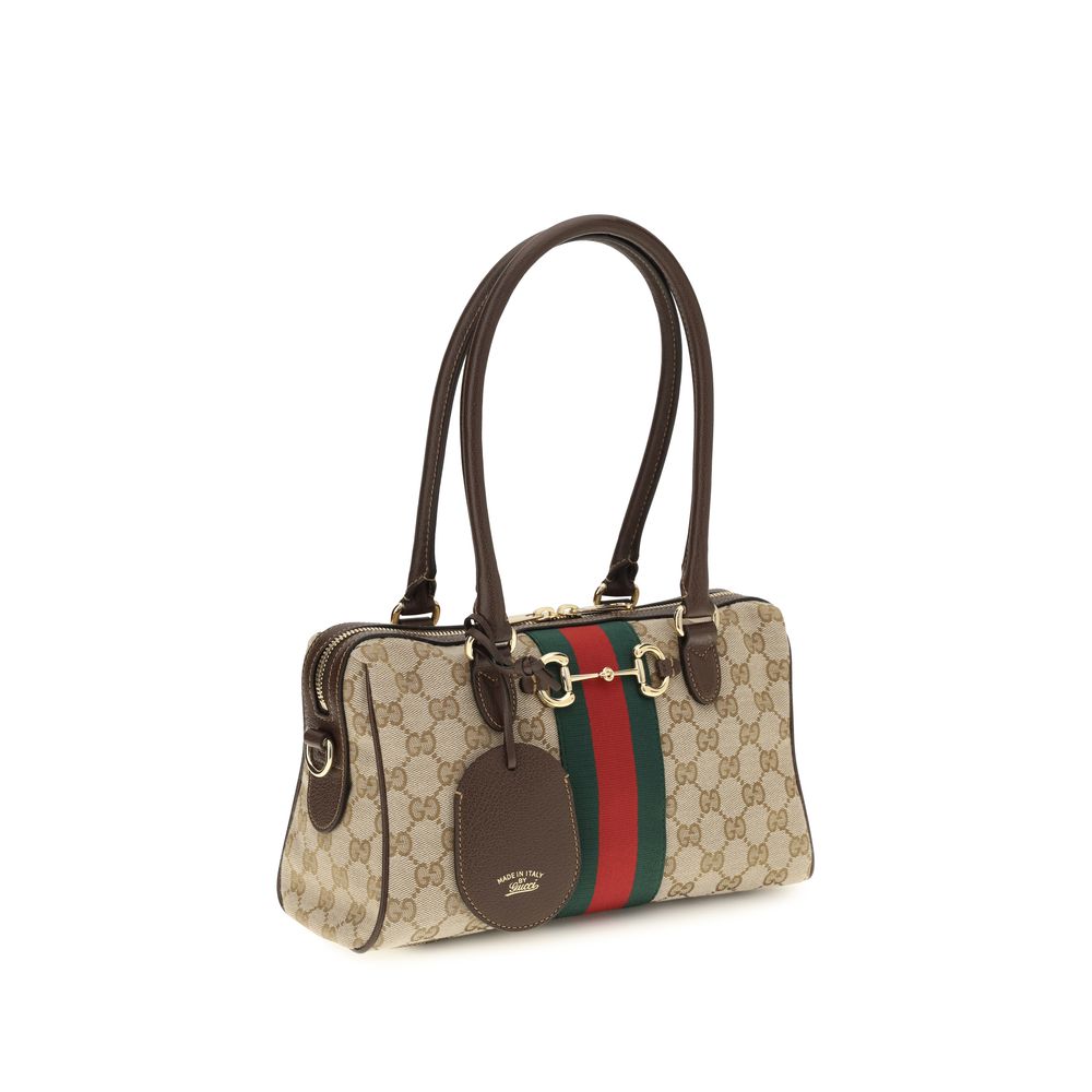 Gucci Handtasche aus beigem Stoff