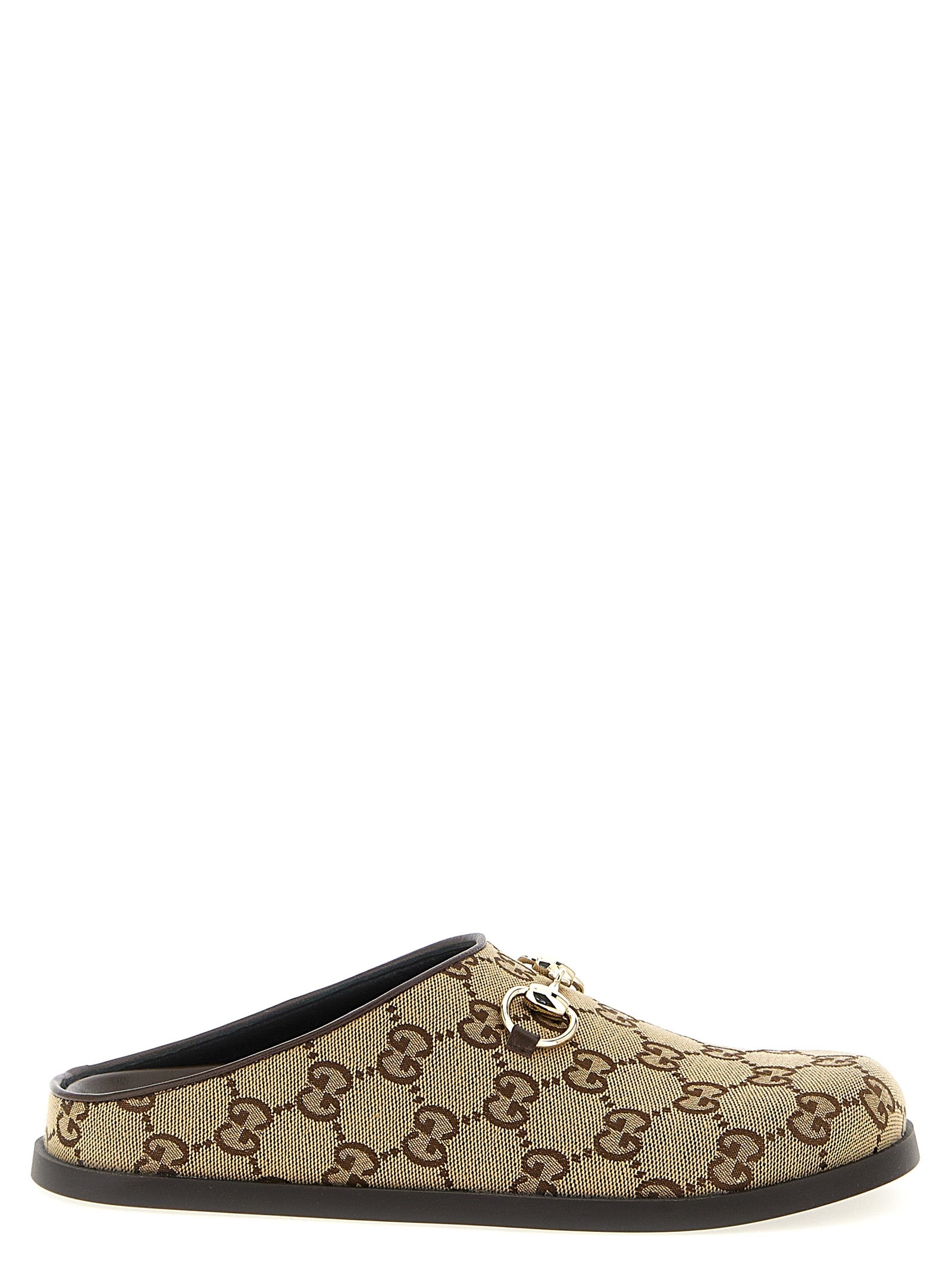 Gucci Beige Baumwoll-Mules