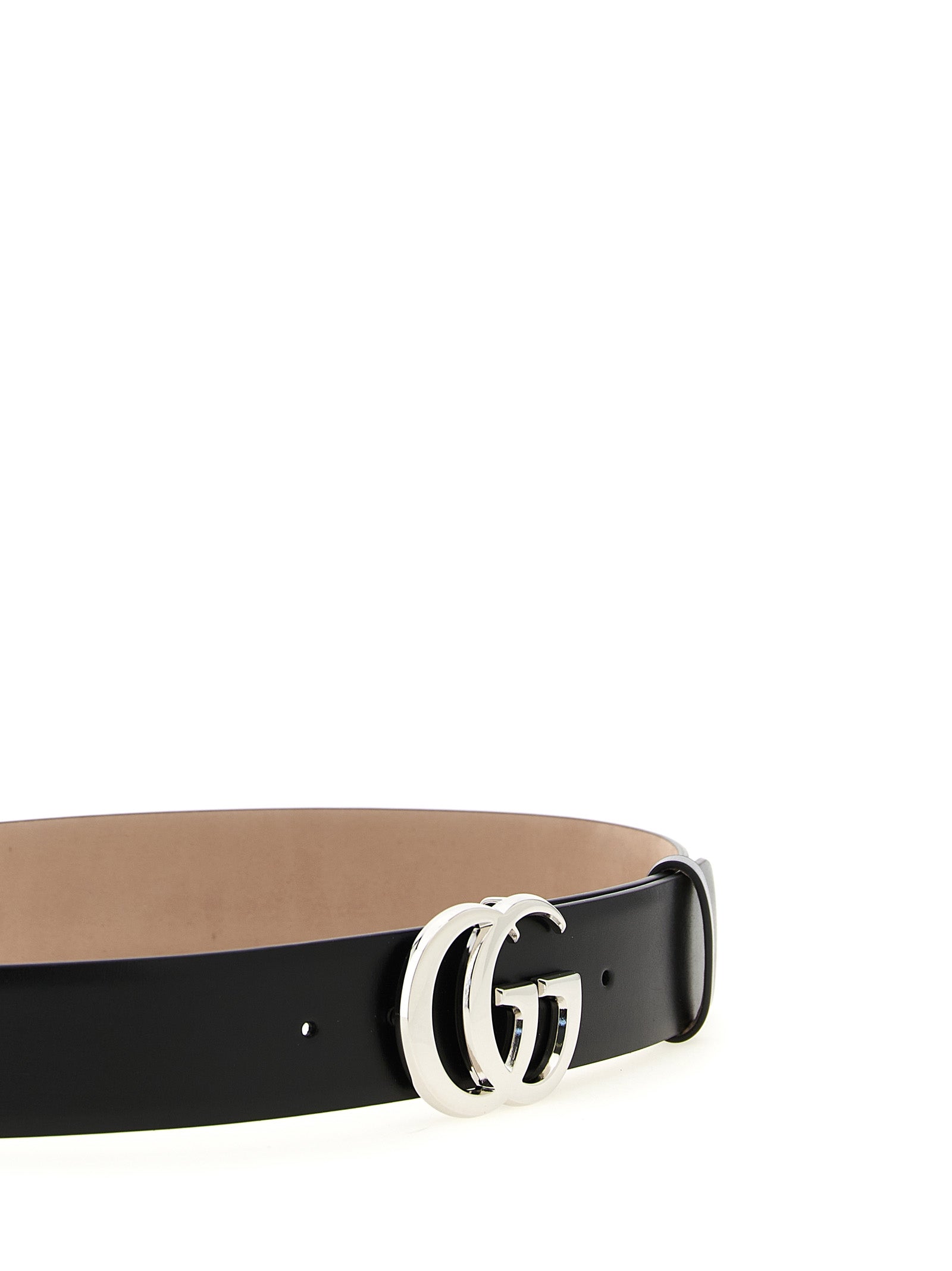 Gucci Black Marmont Leather Belt
