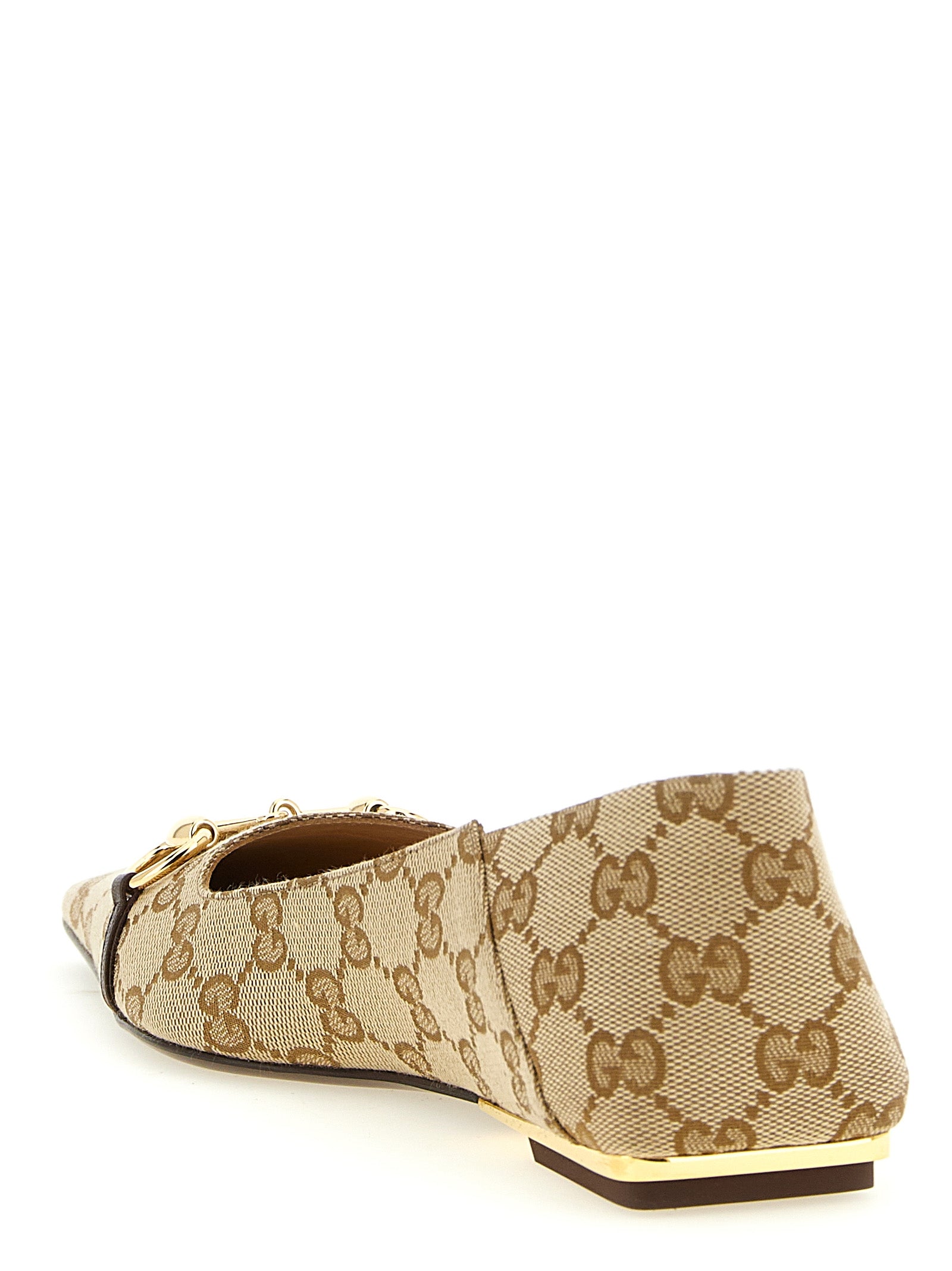 Gucci Beige Ballet Flats