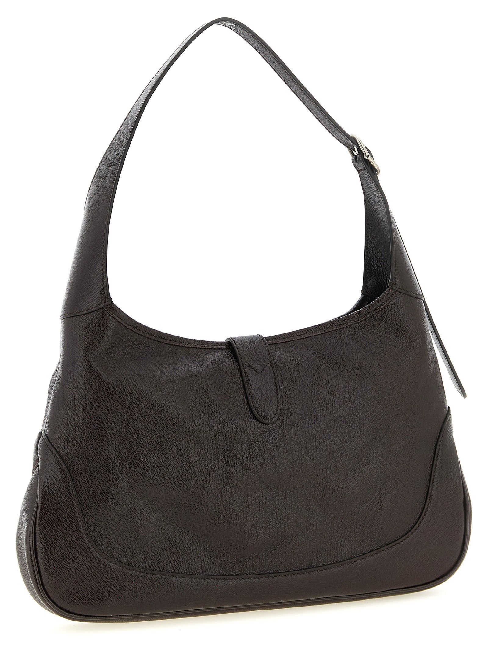 Gucci Brown Jackie 1961 Leather Shoulder Bag