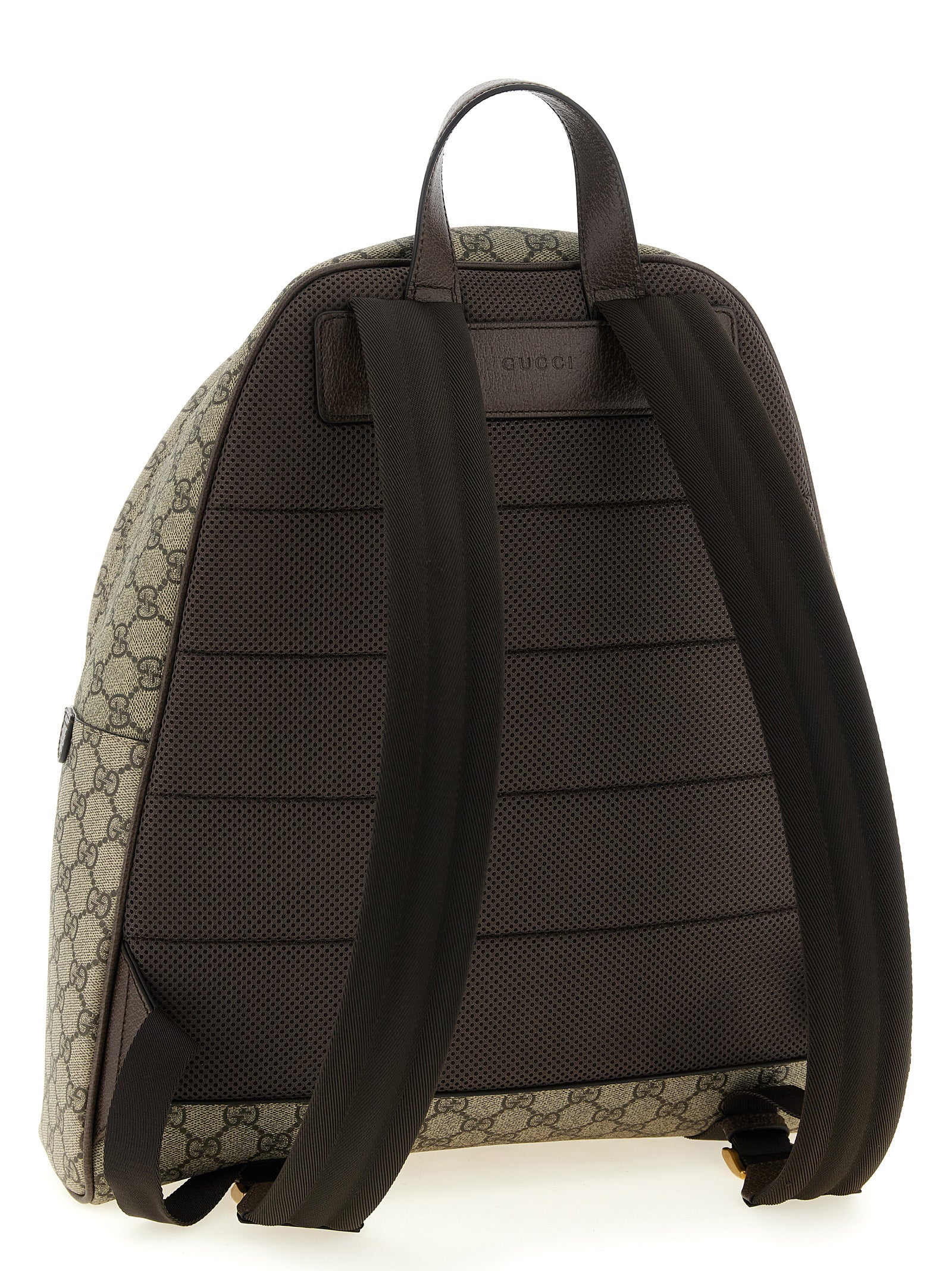 Gucci Beige Ophidia Synthetic Backpack