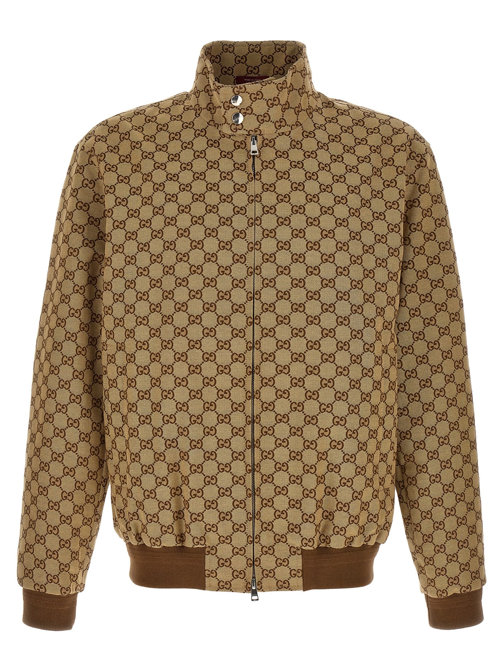 Gucci Beige Baumwollbomberjacke