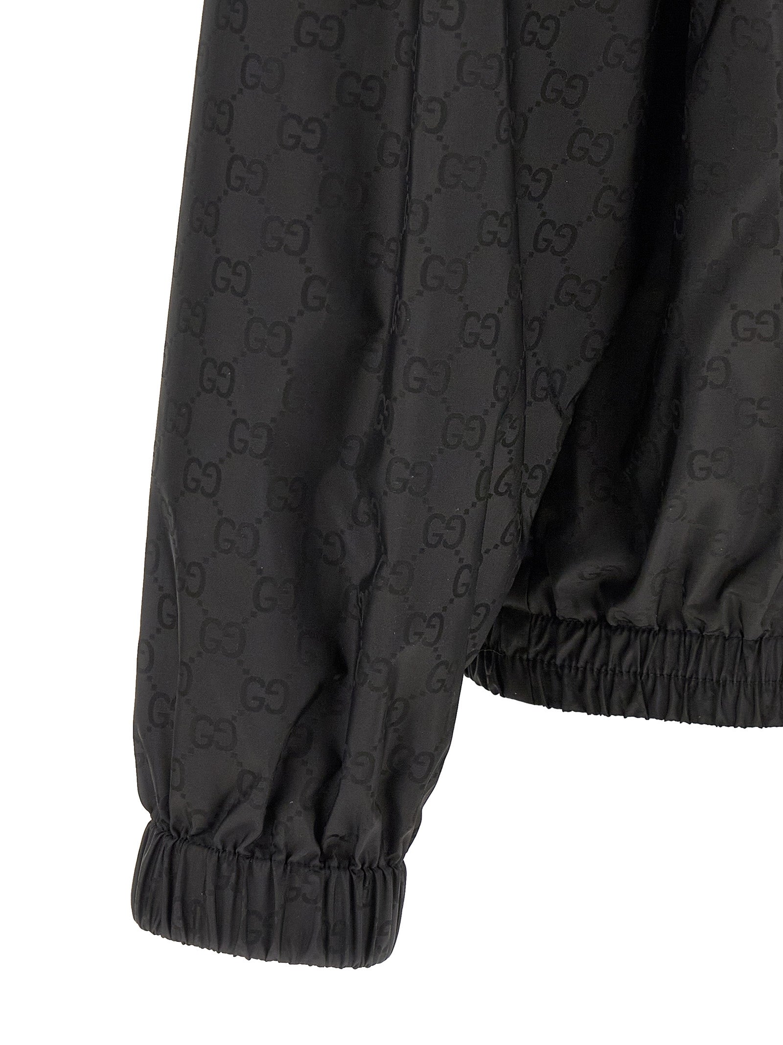 Gucci Black Nylon Shell Jacket