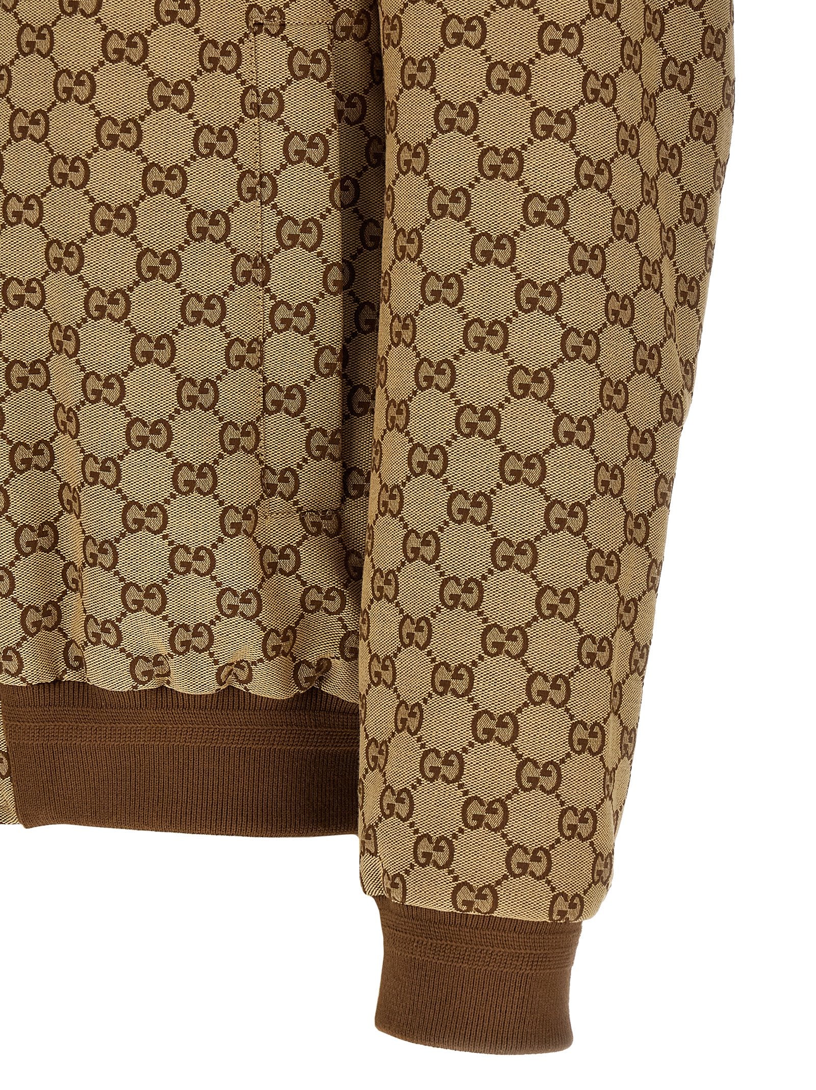 Gucci Beige Baumwollbomberjacke