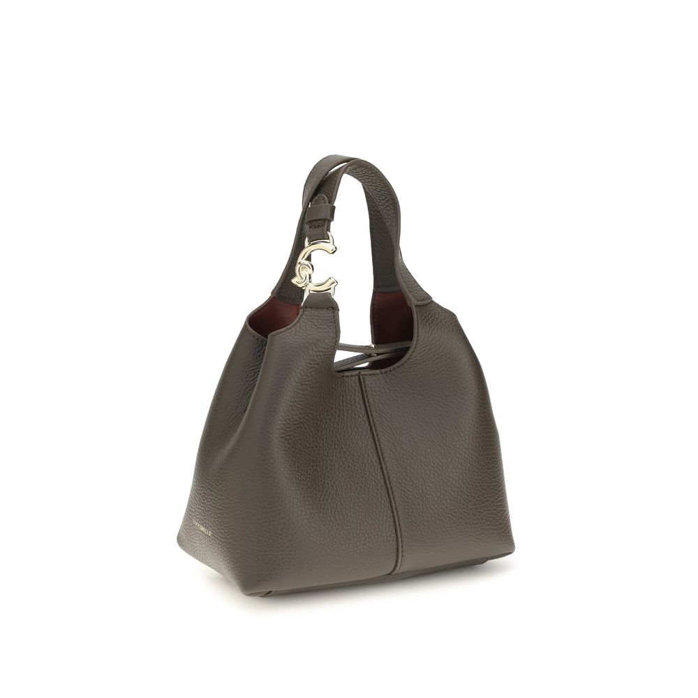 Coccinelle Brown Calf Leather Handbag