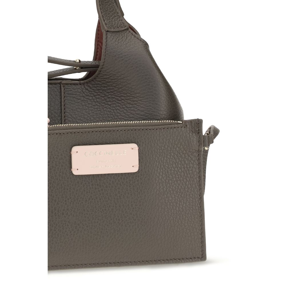 Coccinelle Brown Calf Leather Handbag