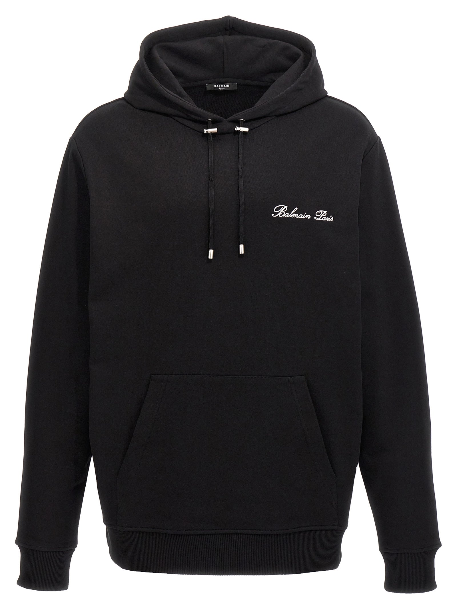 Balmain Schwarzes Baumwoll-Sweatshirt