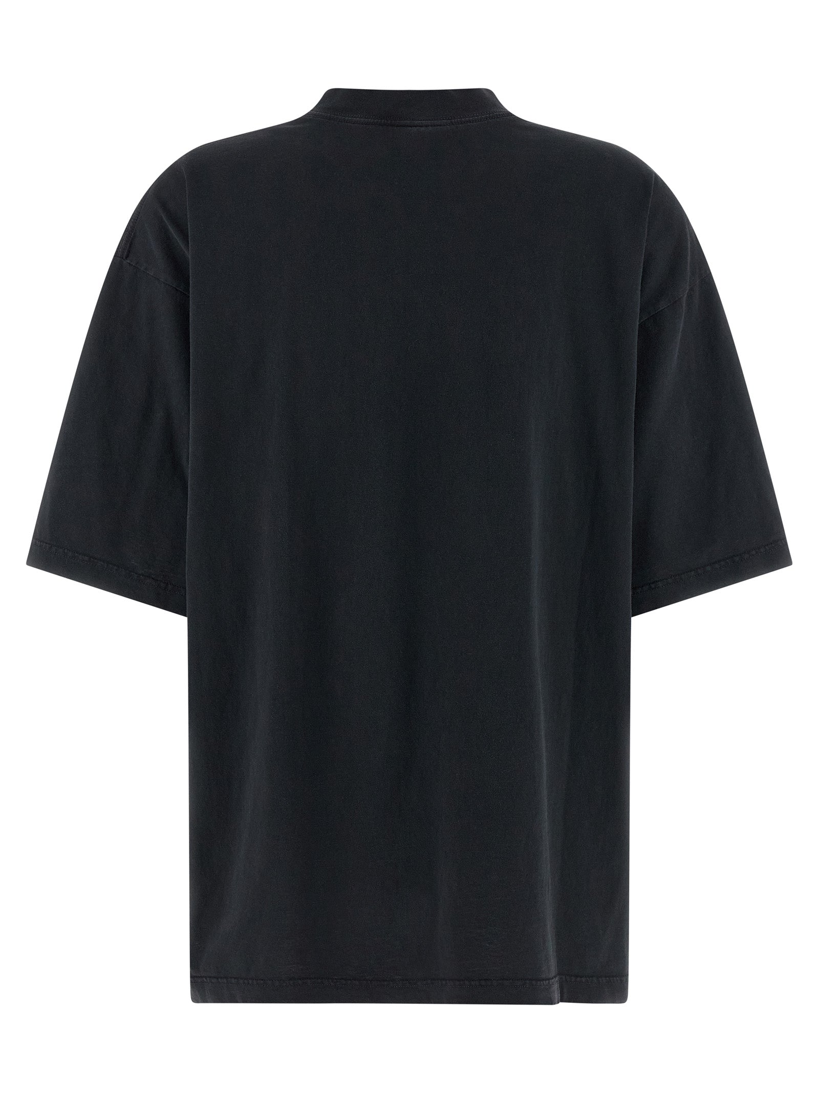 Balenciaga Black Cotton T-Shirt