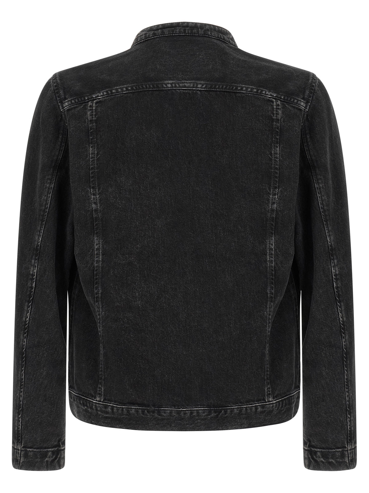Diesel Black Cotton Denim Jacket