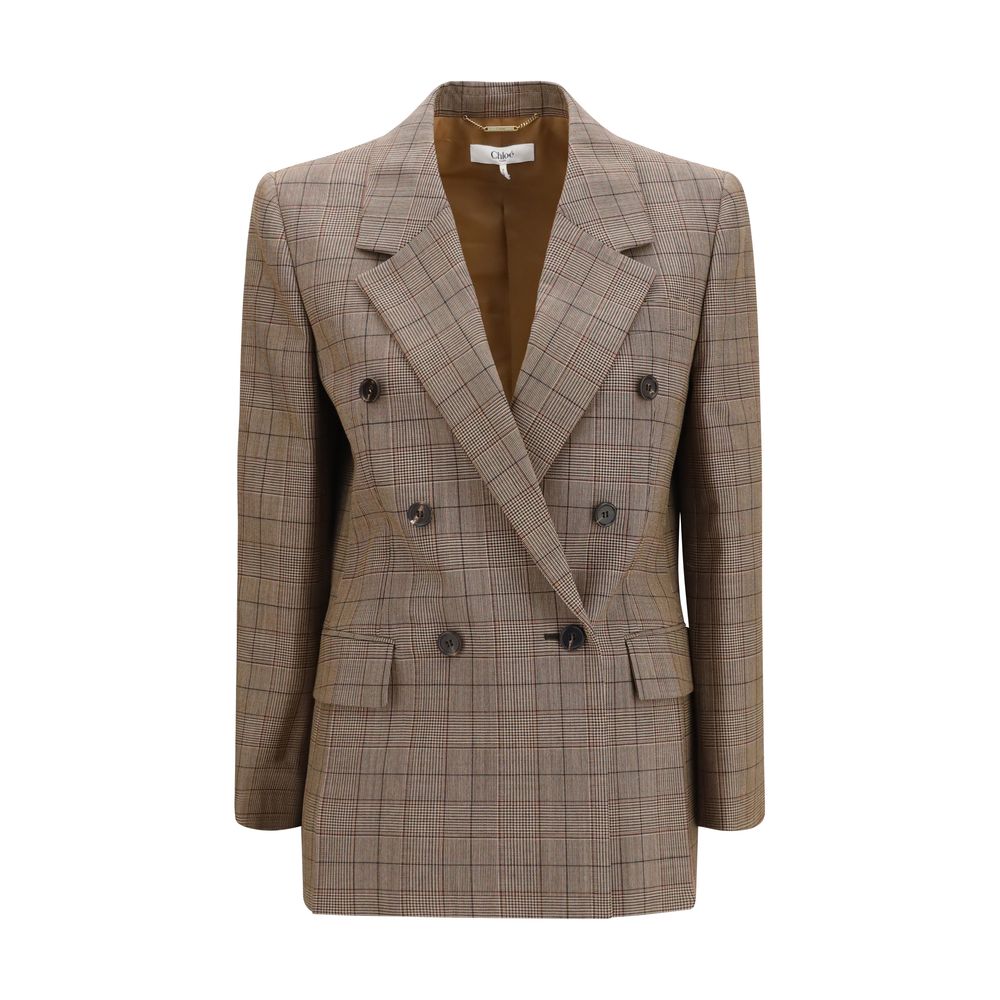 Chloé Beige Wool Blazer