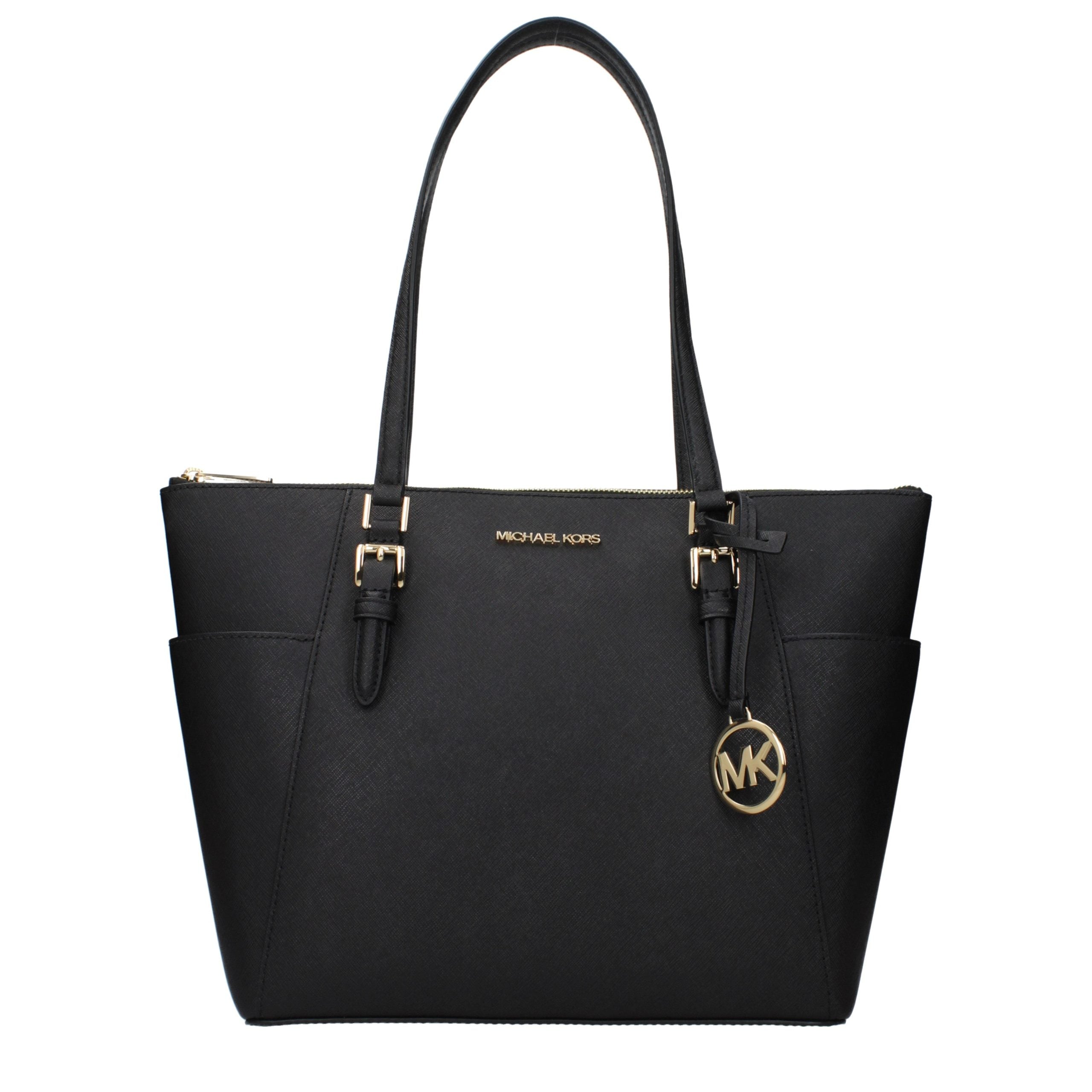 Michael Kors Schultertasche aus schwarzem Leder