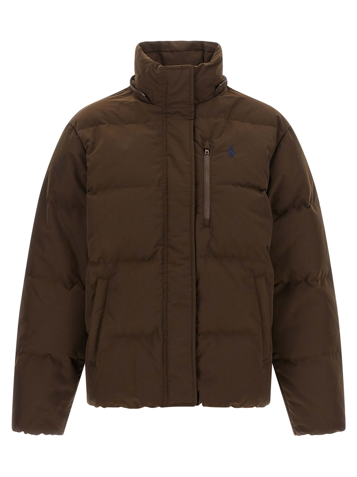 Polo Ralph Lauren Brown Polyester Full-Length Jacket