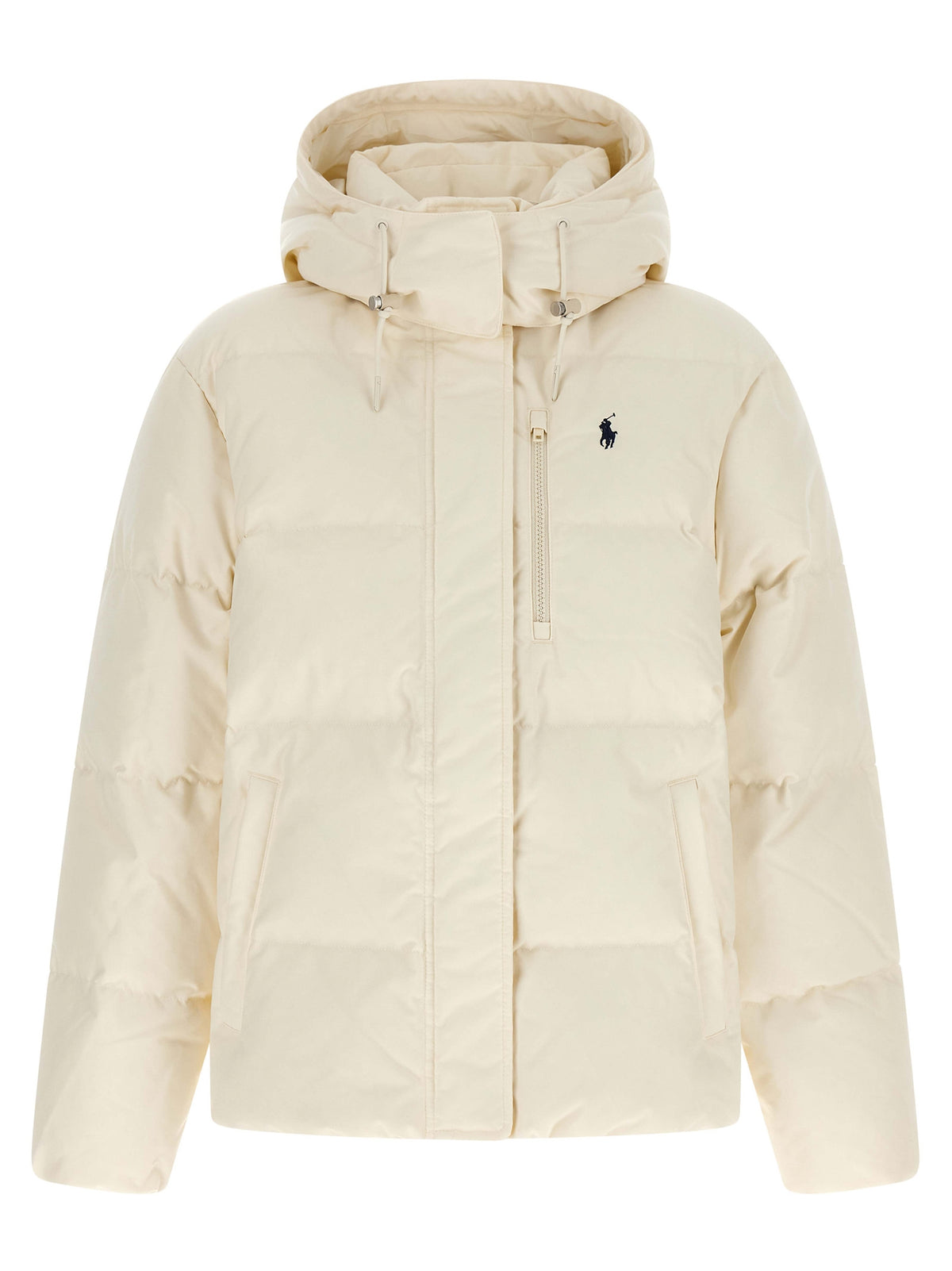 Polo Ralph Lauren White Polyester Full-Length Jacket