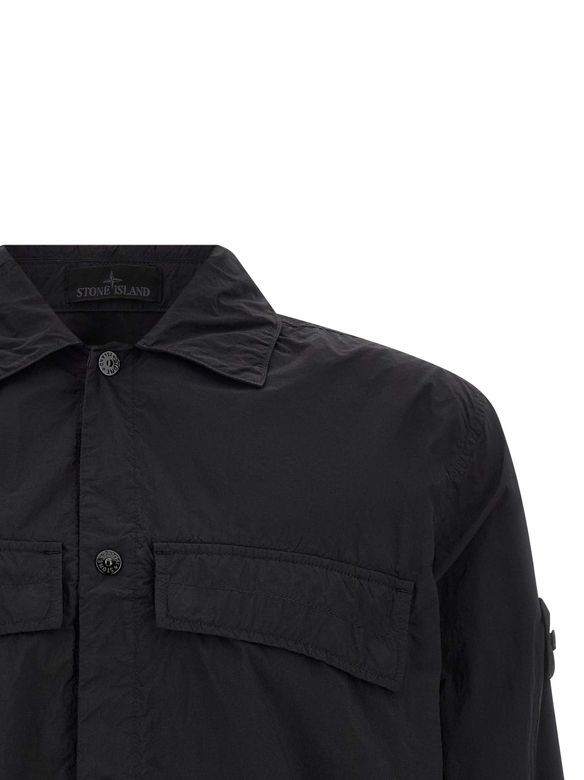 Stone Island Black Polyamide Blouse