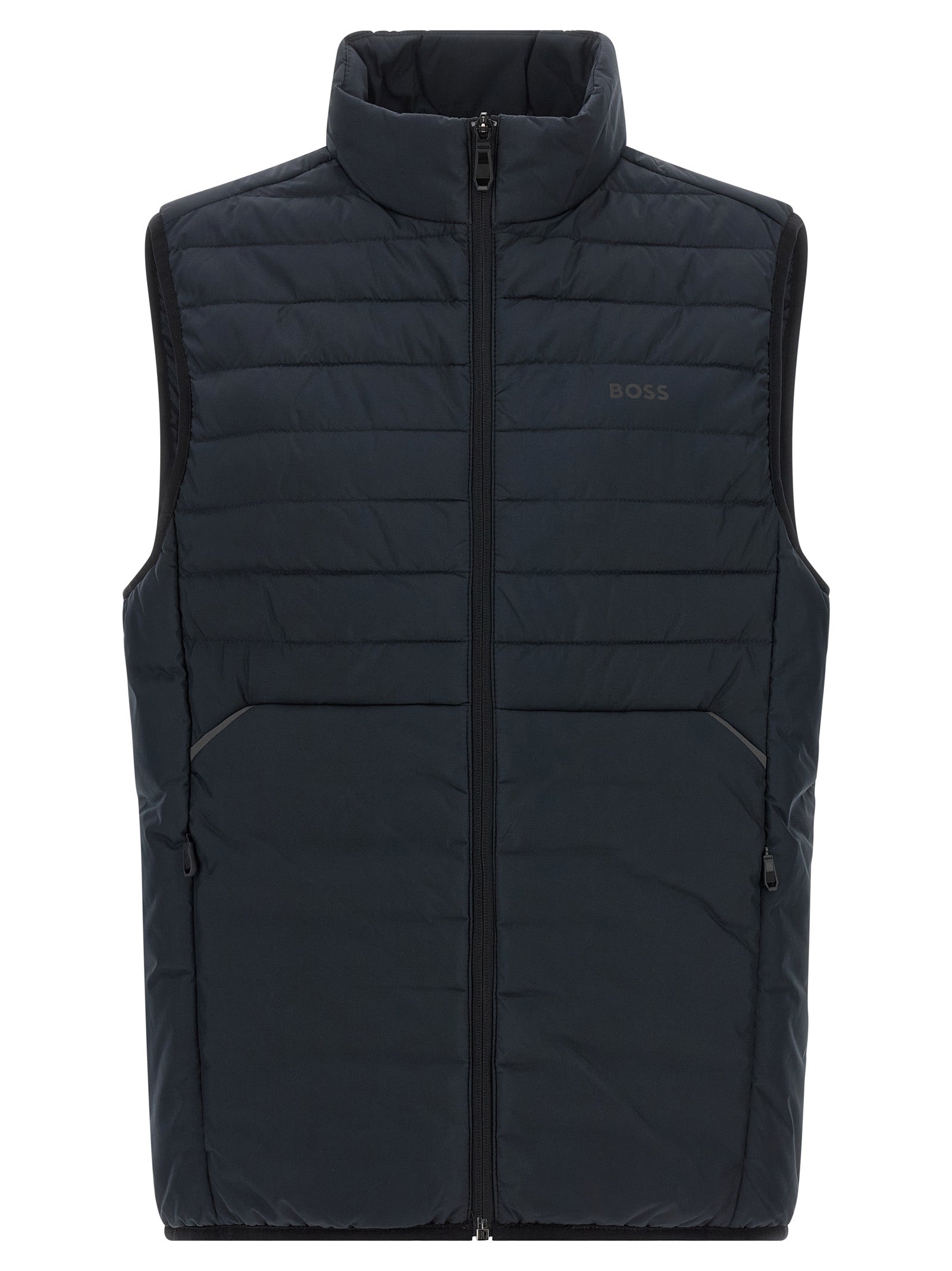 Hugo Boss Blue Sleeveless Jacket