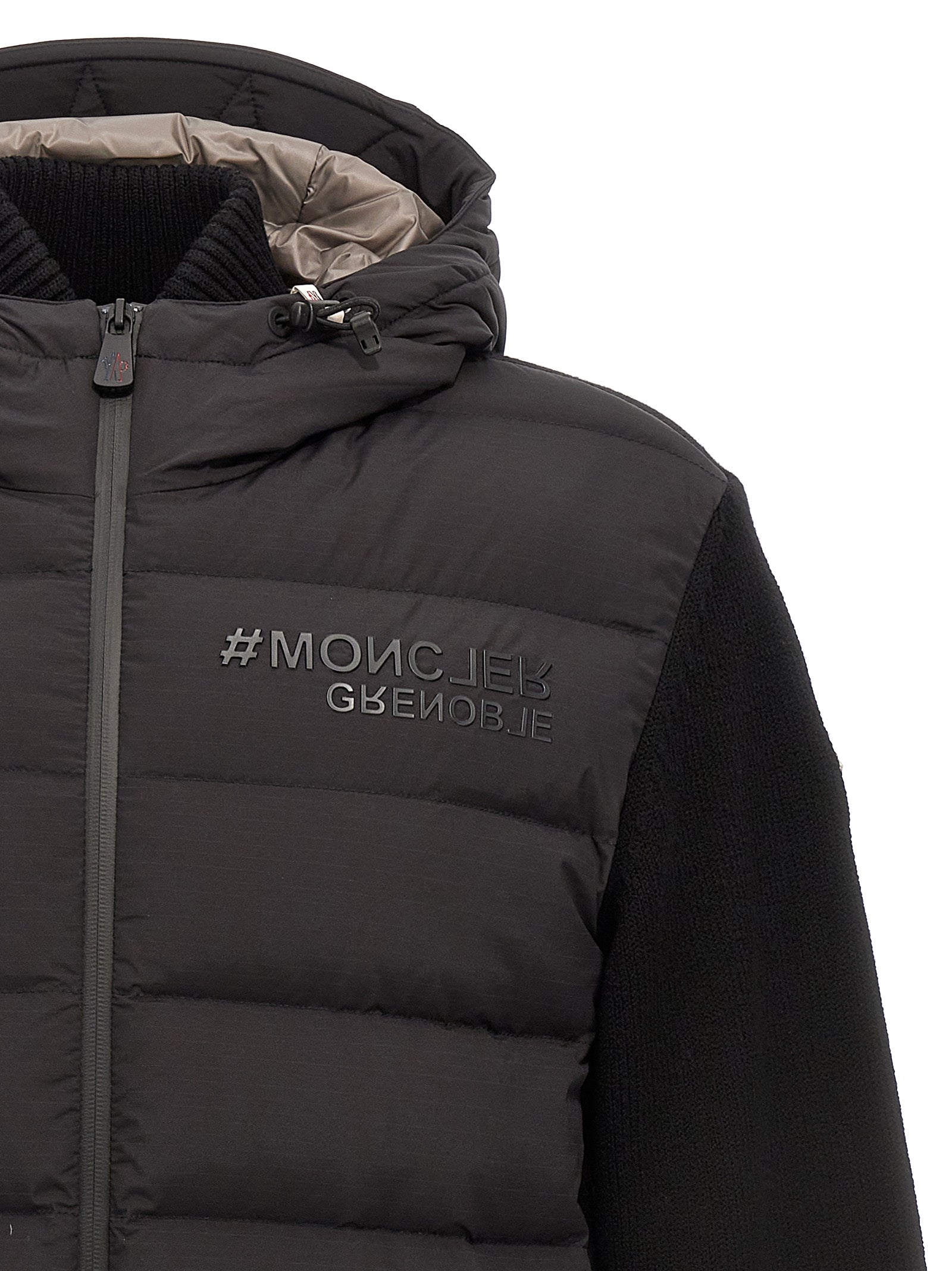 Moncler Grenoble Black Cardigan
