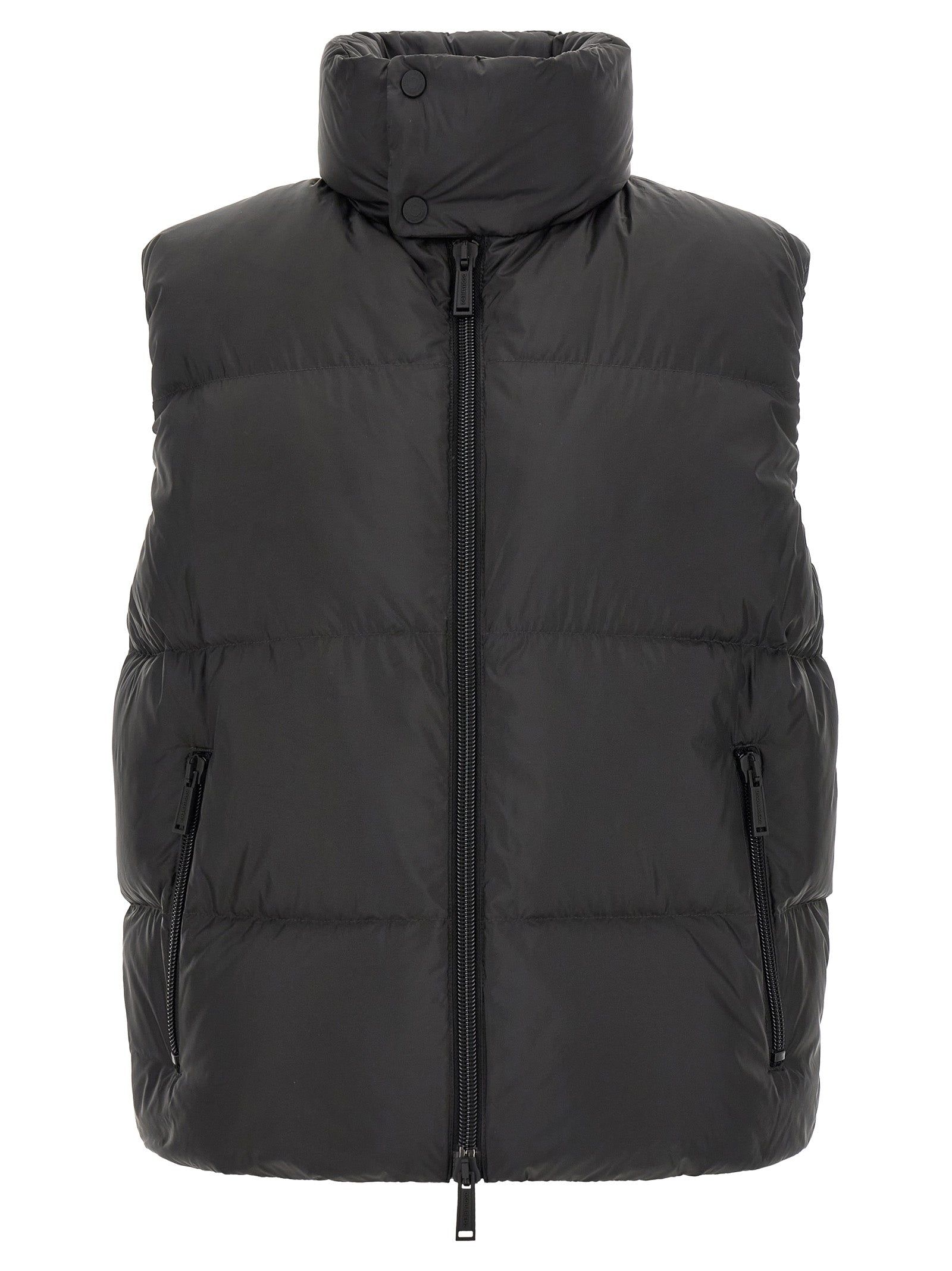 Dsquared² Black Sleeveless Jacket