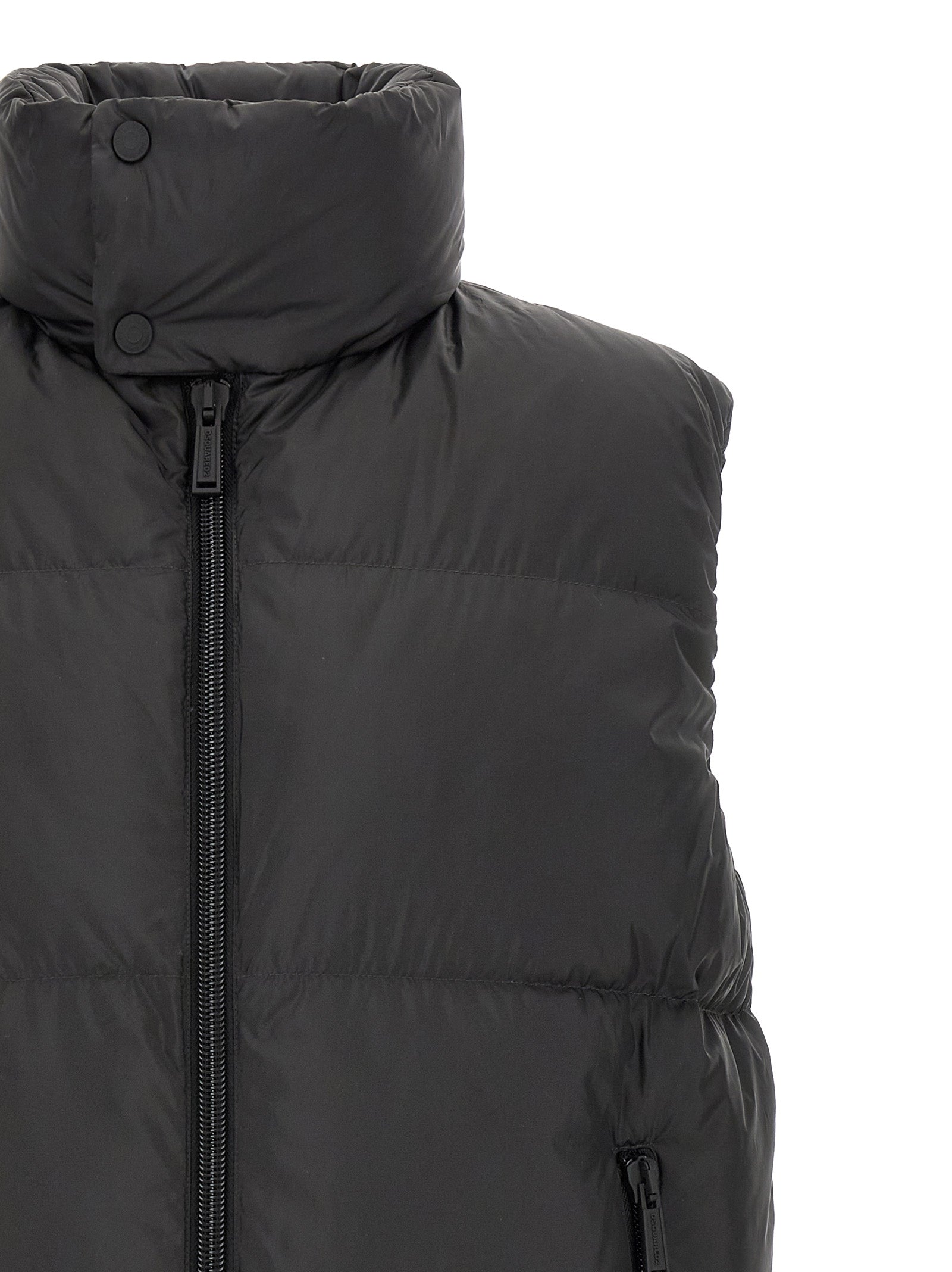 Dsquared² Black Sleeveless Jacket