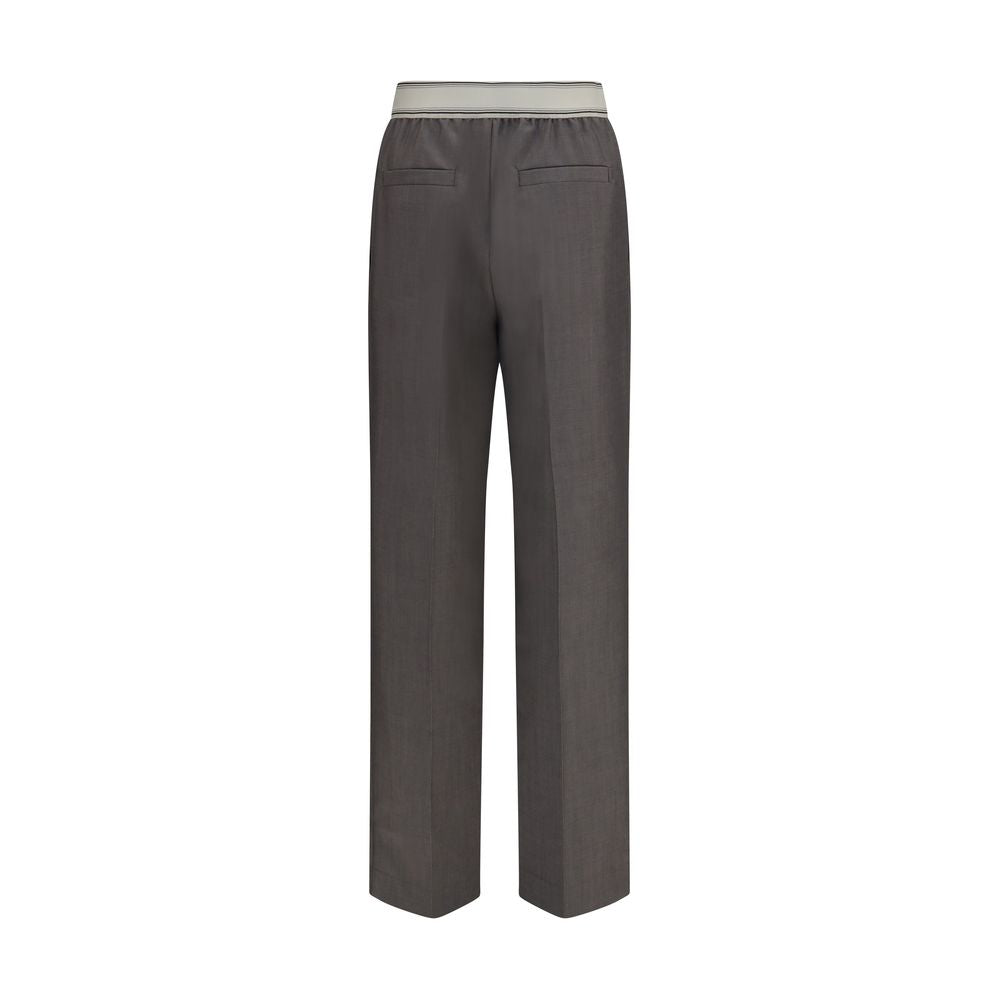Versace Gray Wool Pants