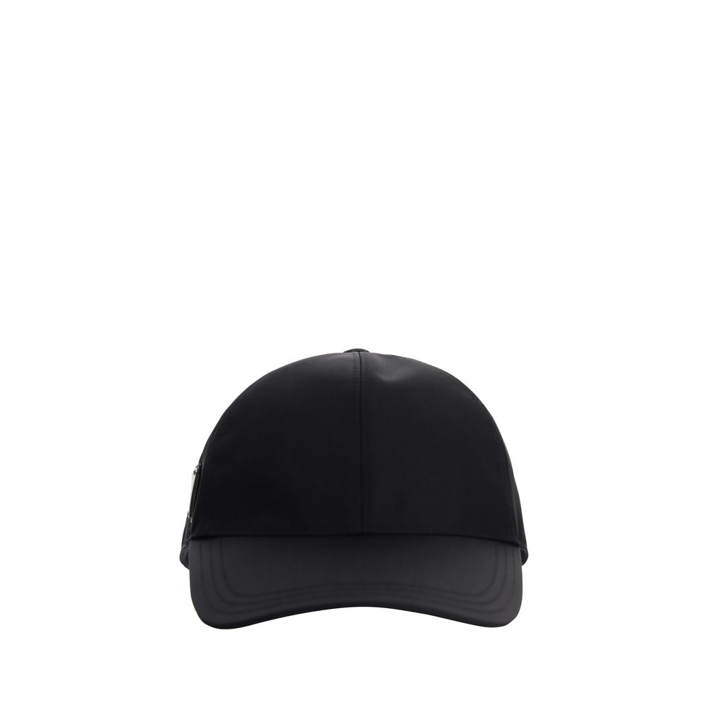 Prada Black Recycled Cap (Baseball Hat)