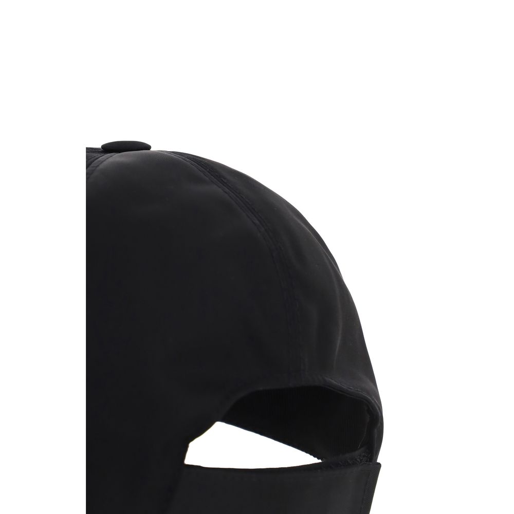Prada Black Recycled Cap (Baseball Hat)