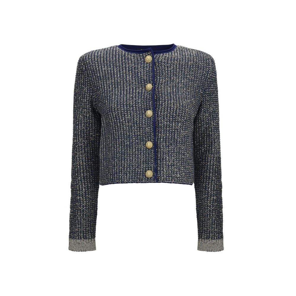 Balmain Blue Cardigan