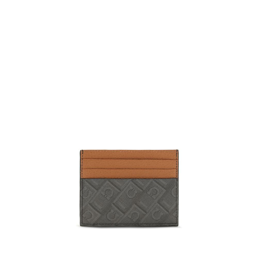 Ferragamo Brown Calf Leather Wallet