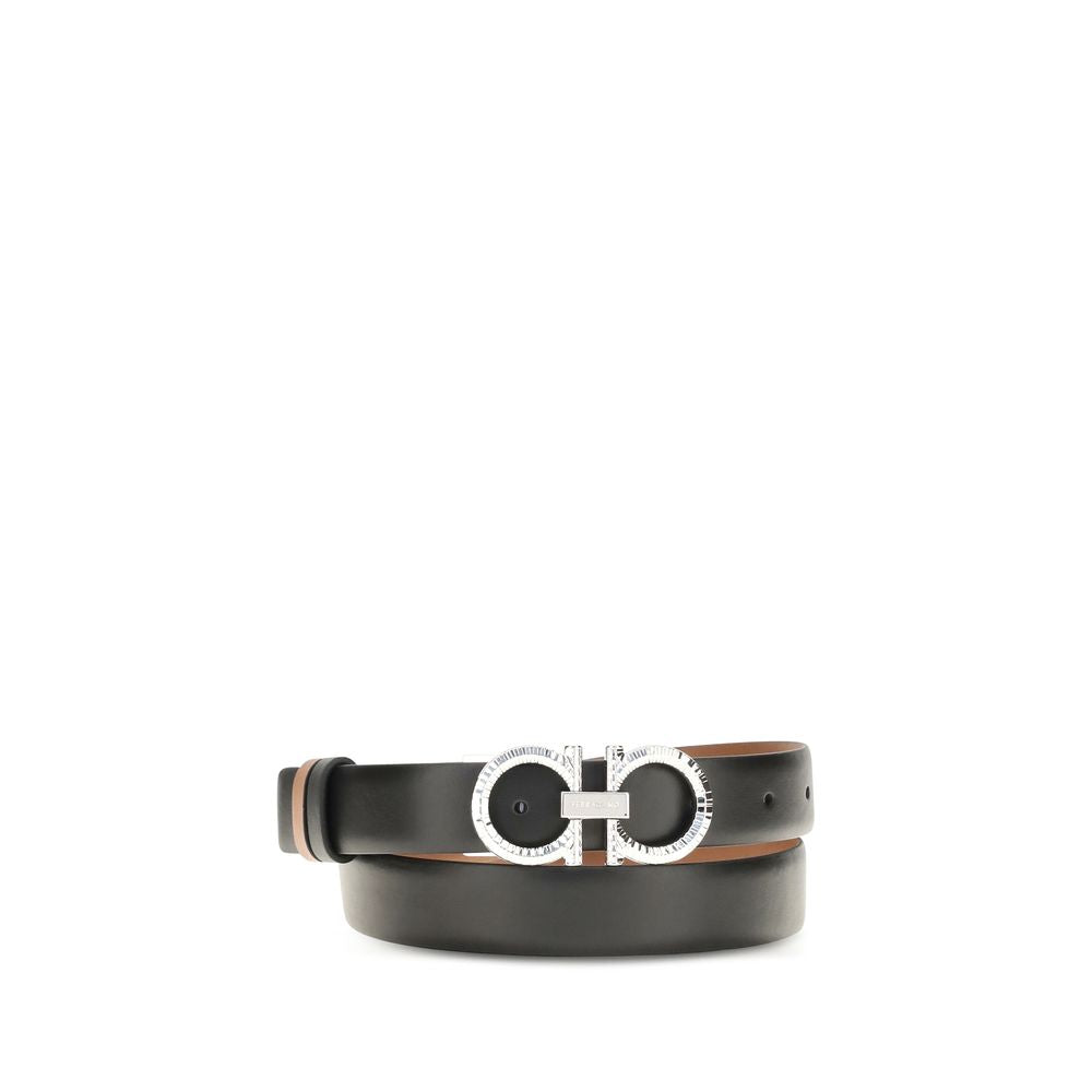 Ferragamo Multicolor Calf Leather Regular Belt