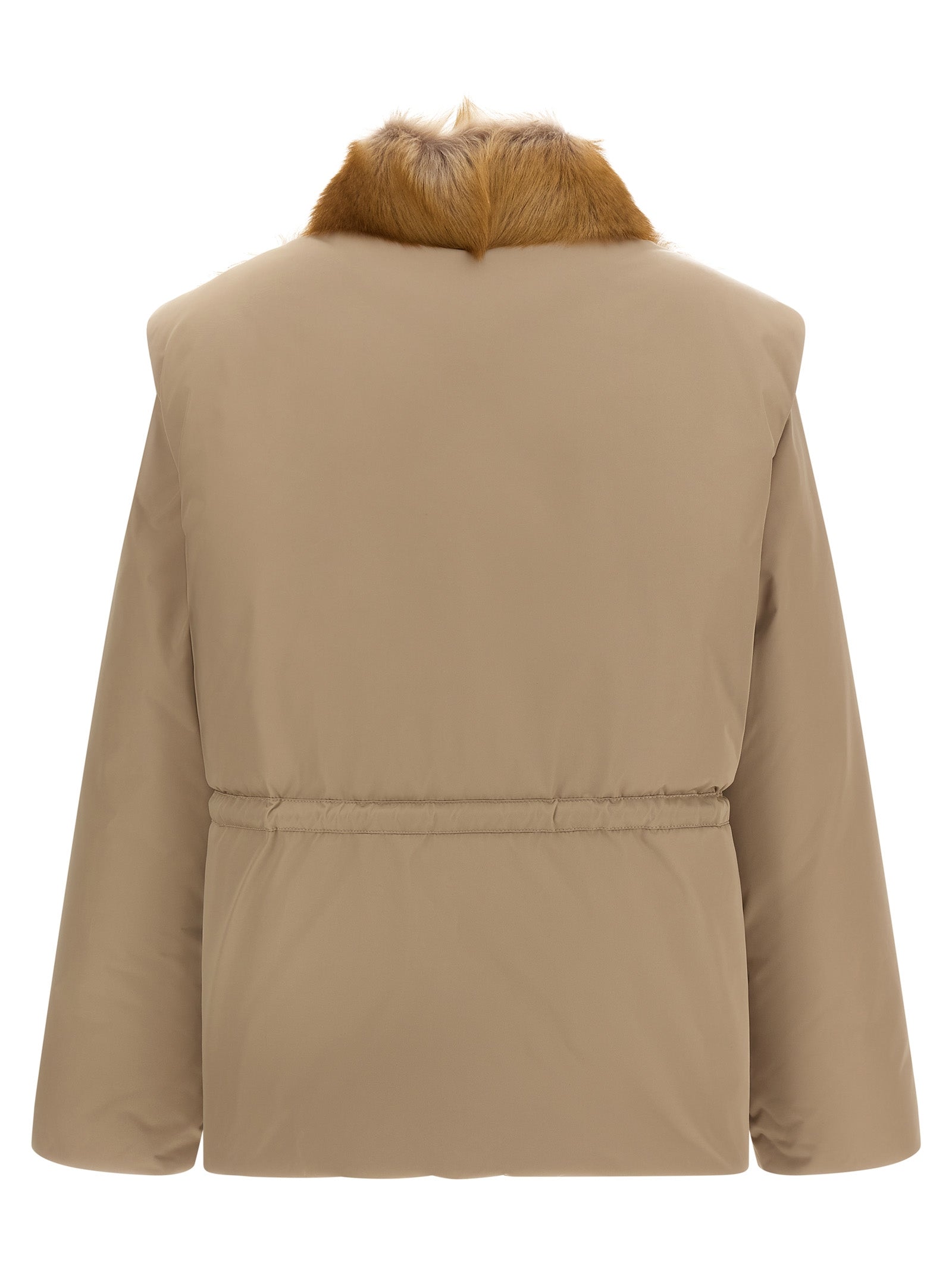 Moncler Beige Sleeveless Jacket