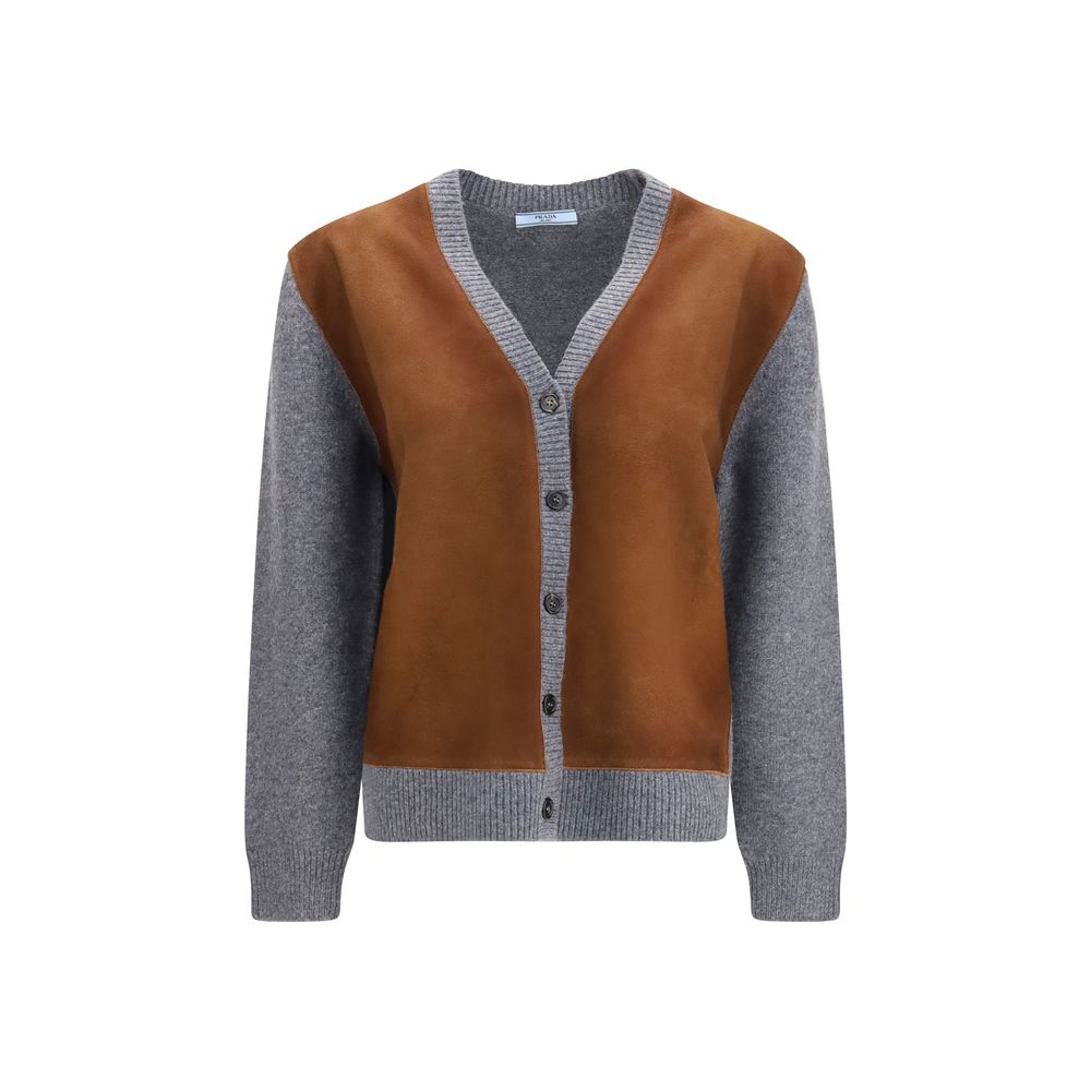 Prada Multicolor Wool Cardigan