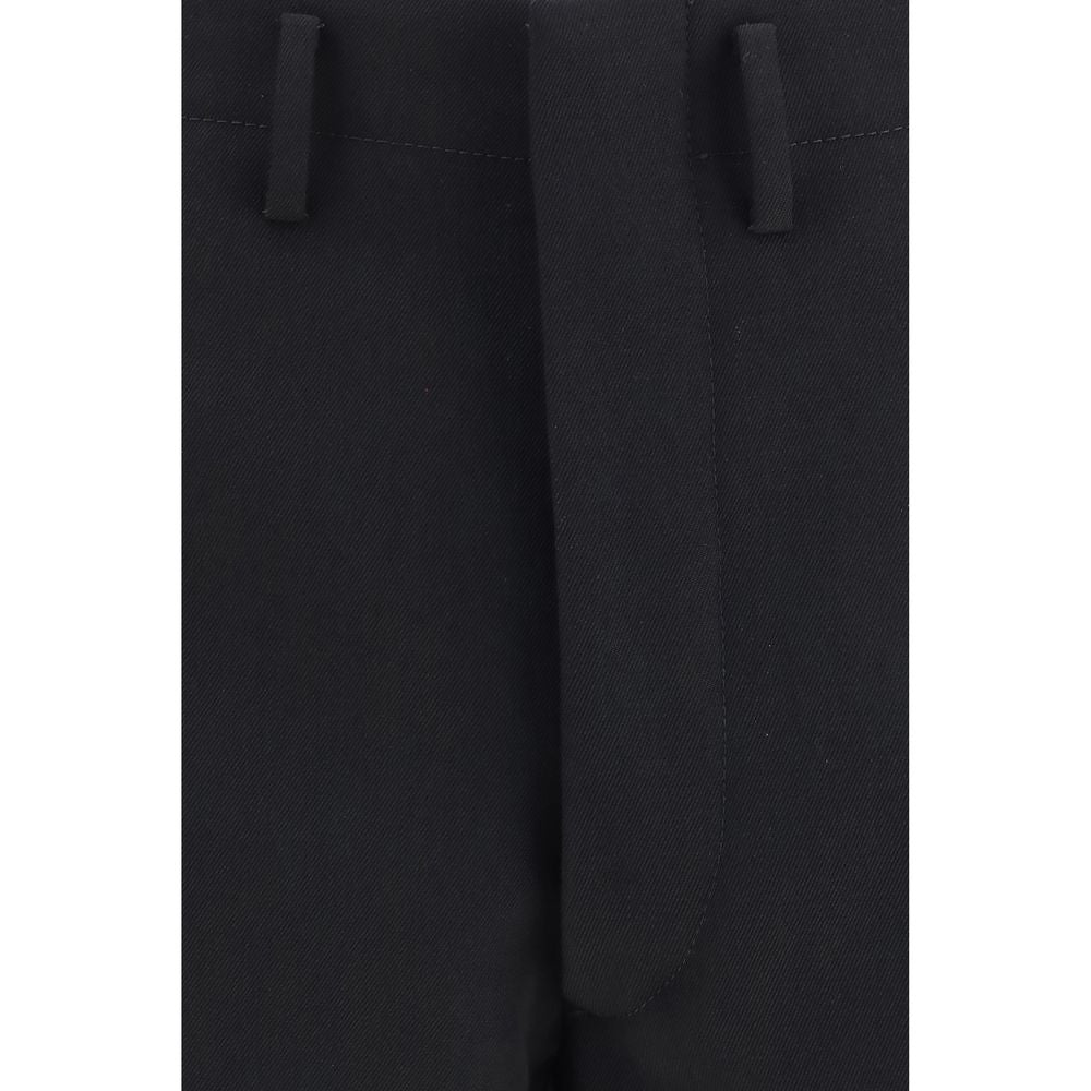 Prada Black Wool Dress Pants