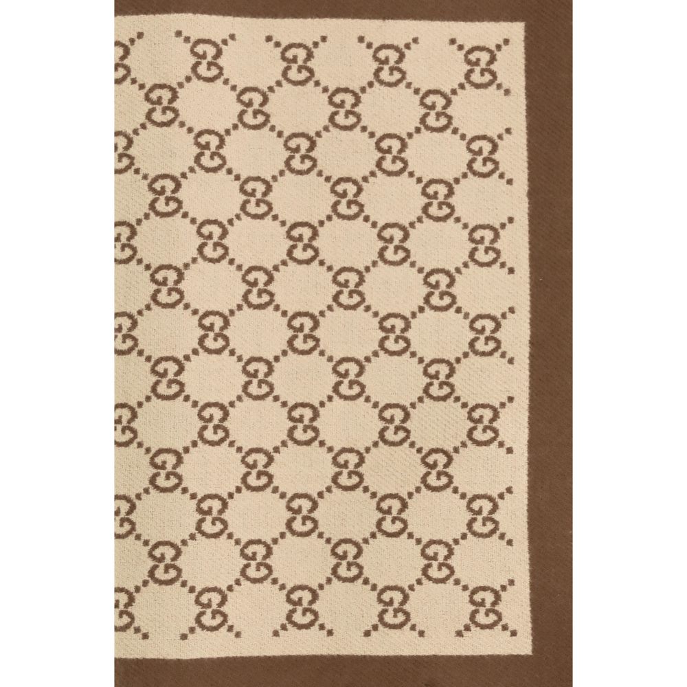 Gucci Beige Wool Scarf