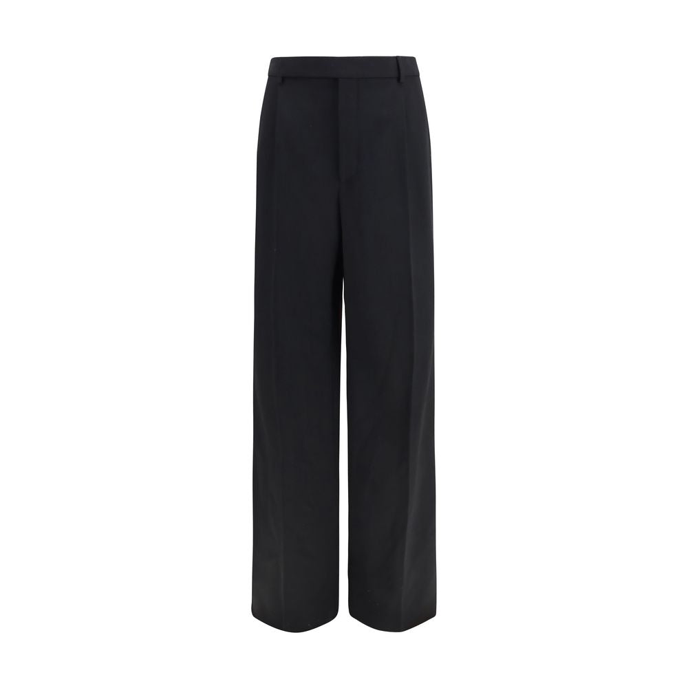 Saint Laurent Black Wool Dress Pants