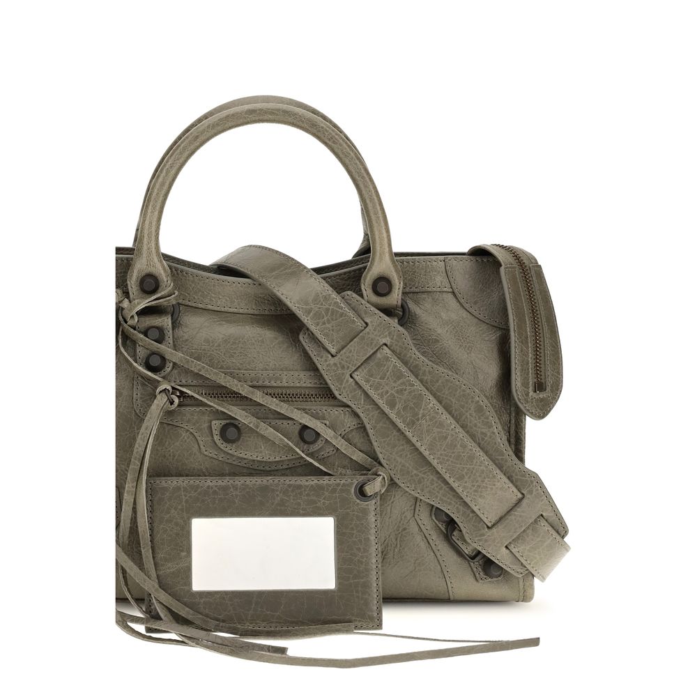 Balenciaga Bicolor Lamb Handbag