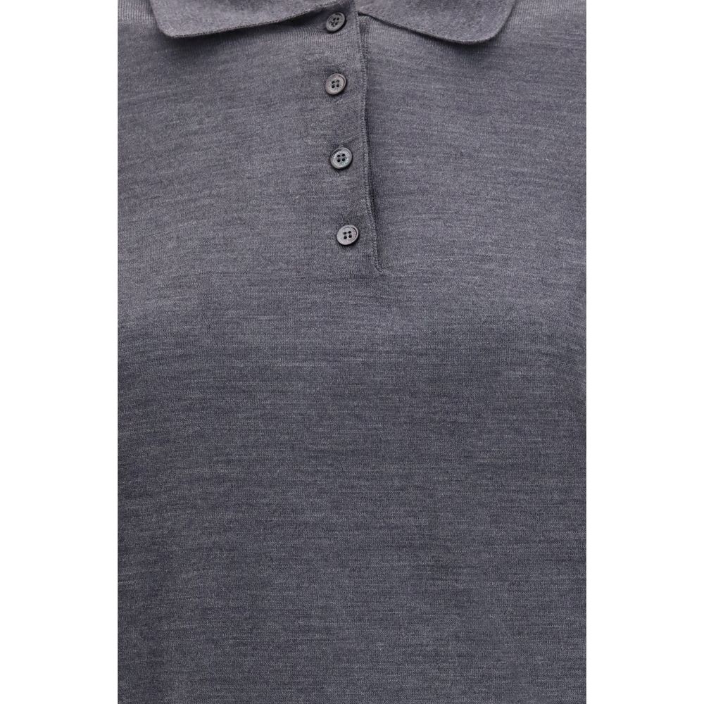 Golden Goose Gray Wool Shirt