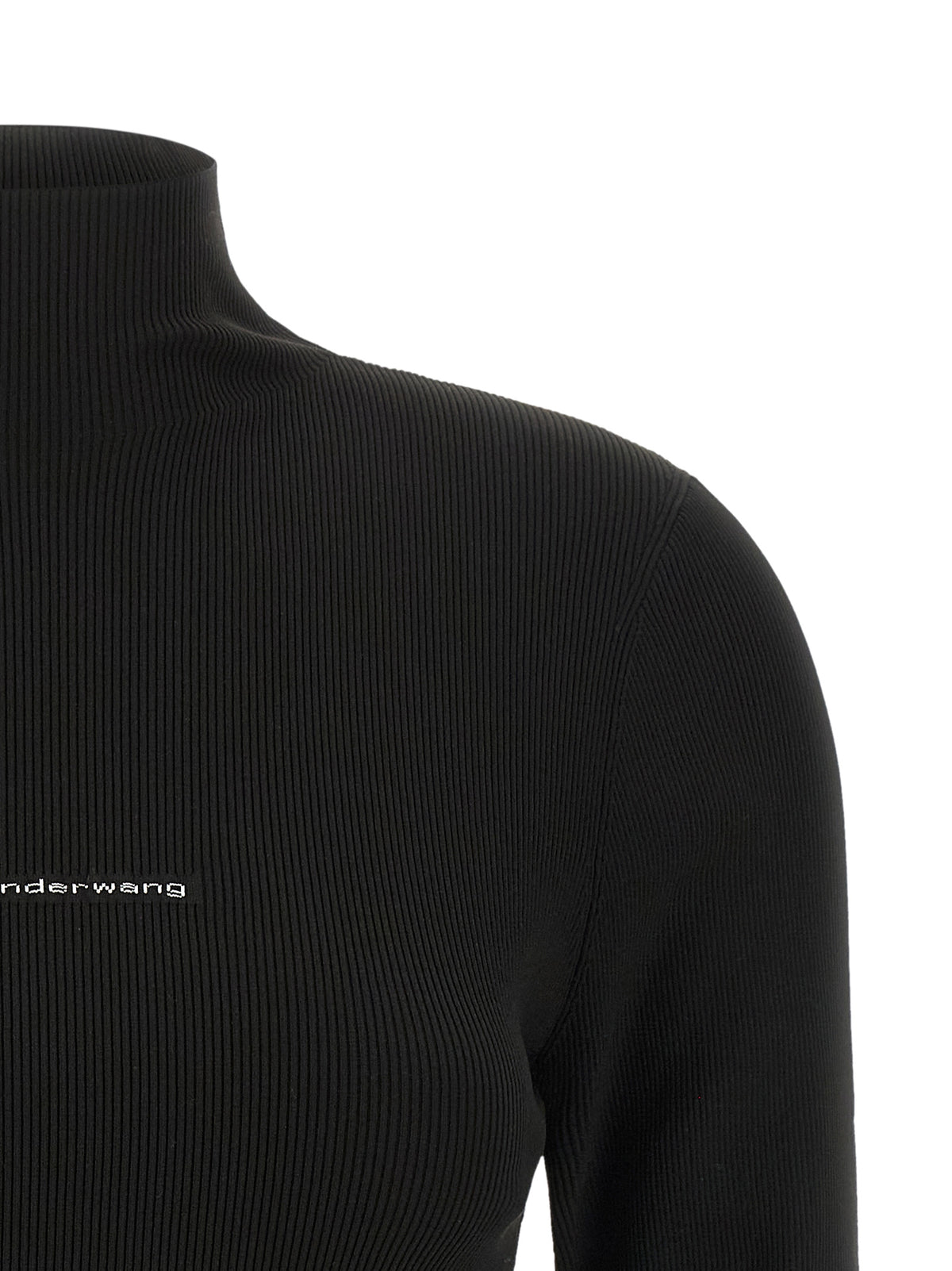 Alexander Wang Black Polyamide Cardigan