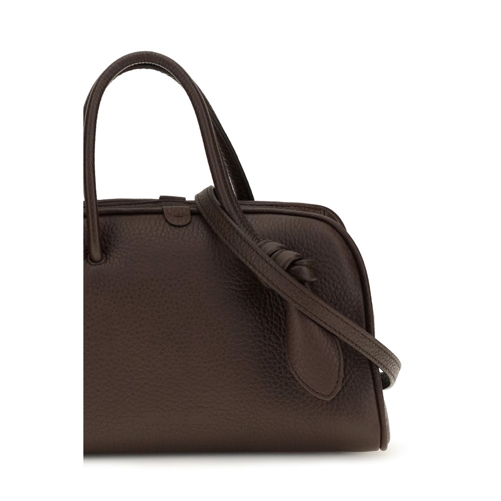 Jacquemus Brown Calf Leather Handbag