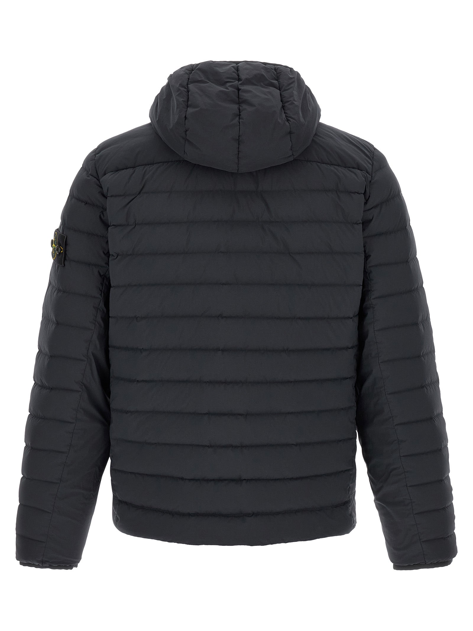Stone Island Blue Full-Length Jacket