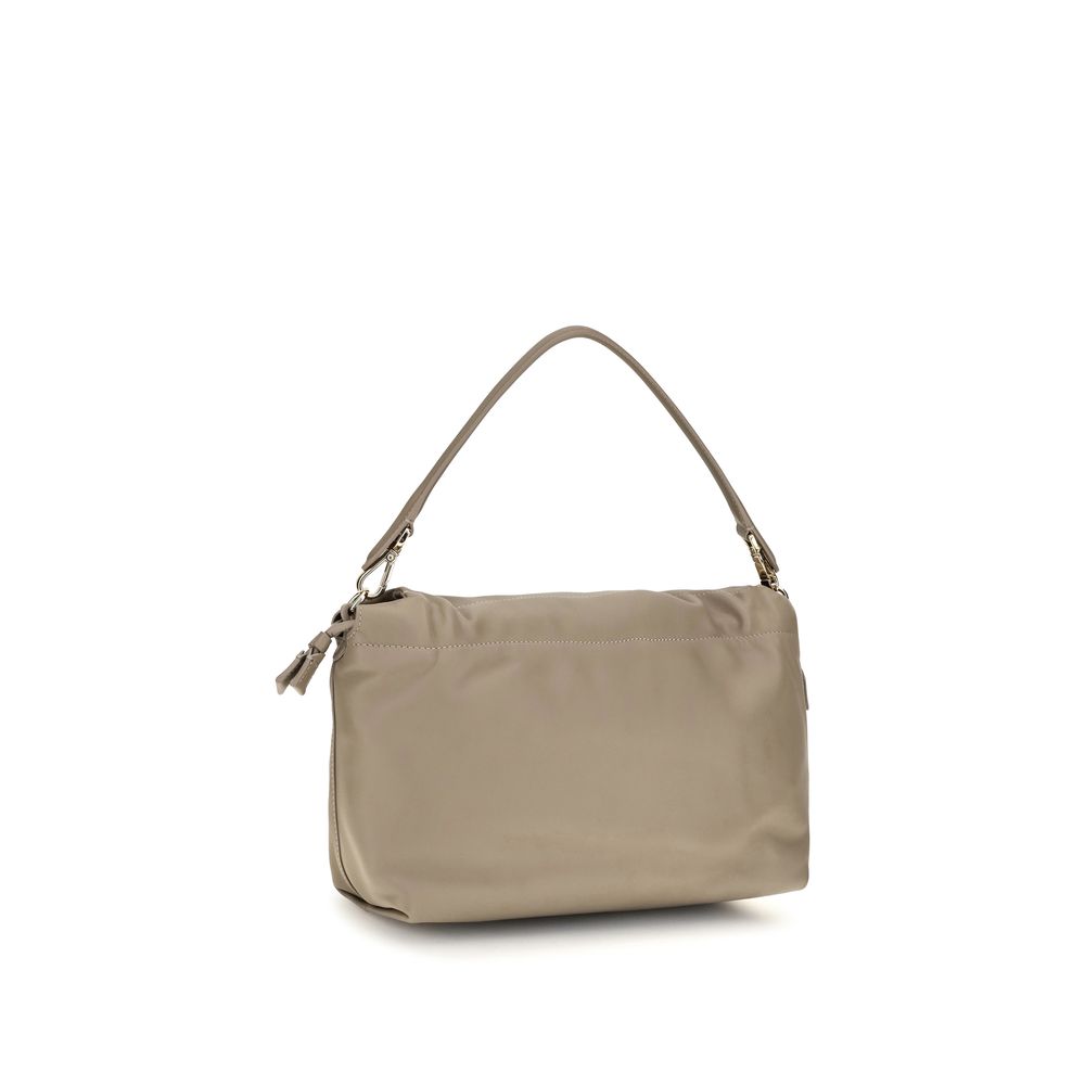 Fendi Beige Lamb Shoulder Bag