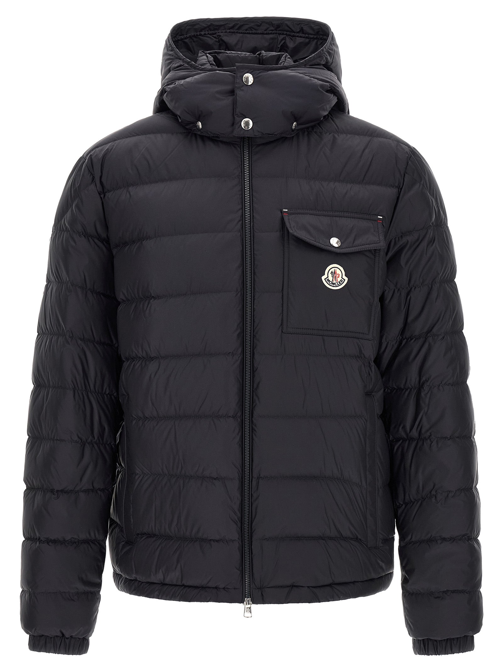 Moncler Blue Full-Length Jacket