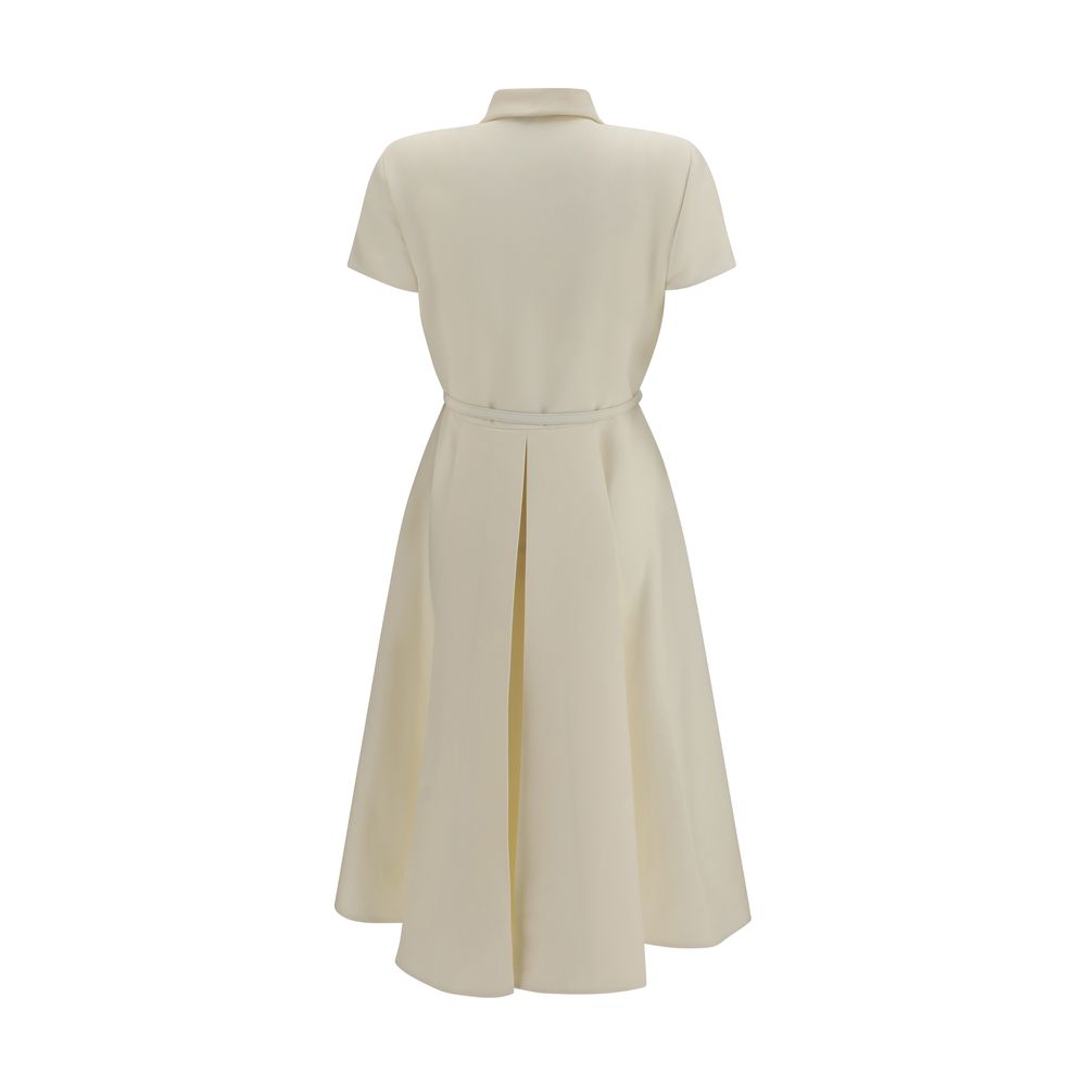 Fendi Beige Wool Casual Dress