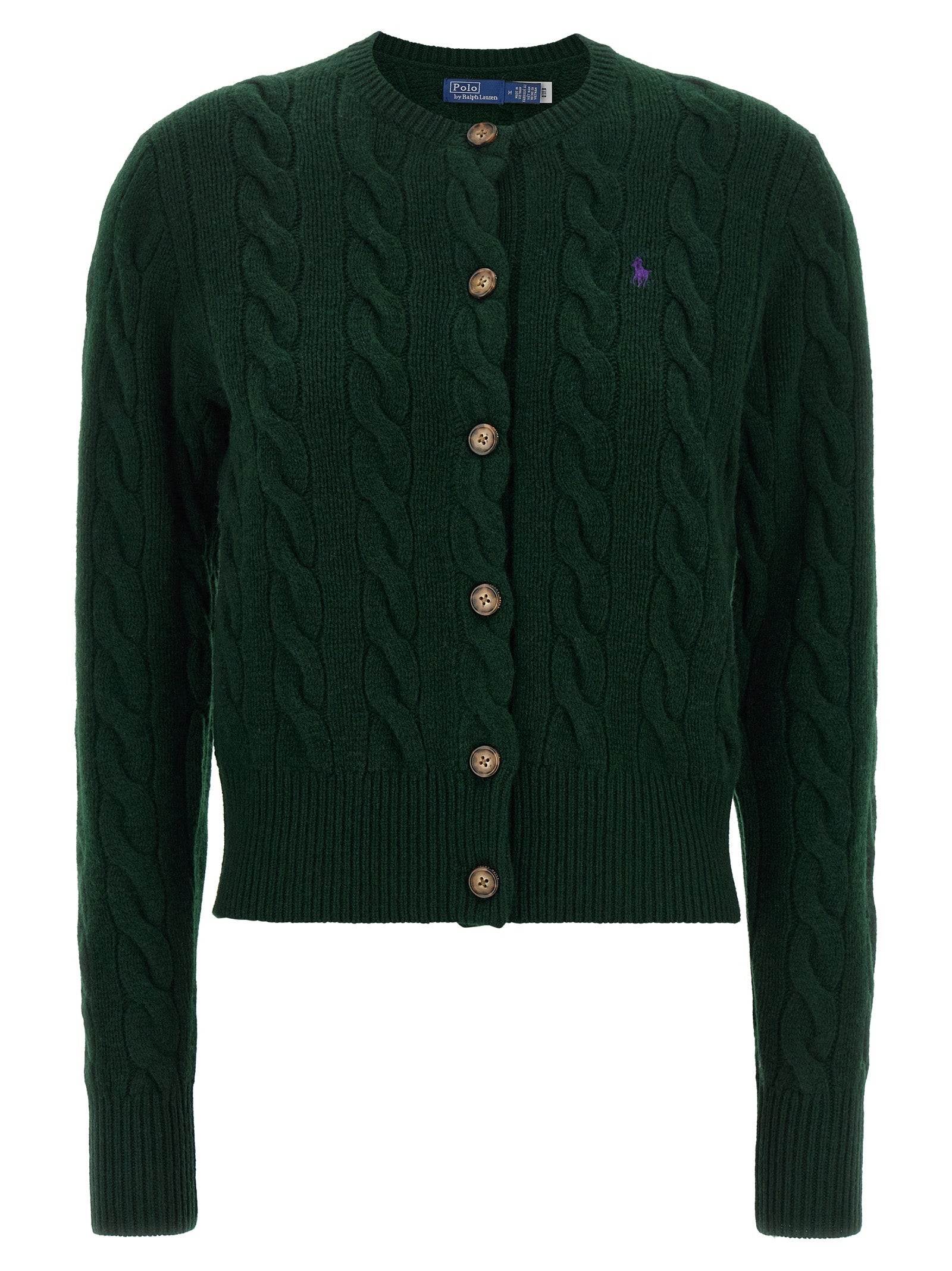 Polo Ralph Lauren Bicolor Wool Cardigan