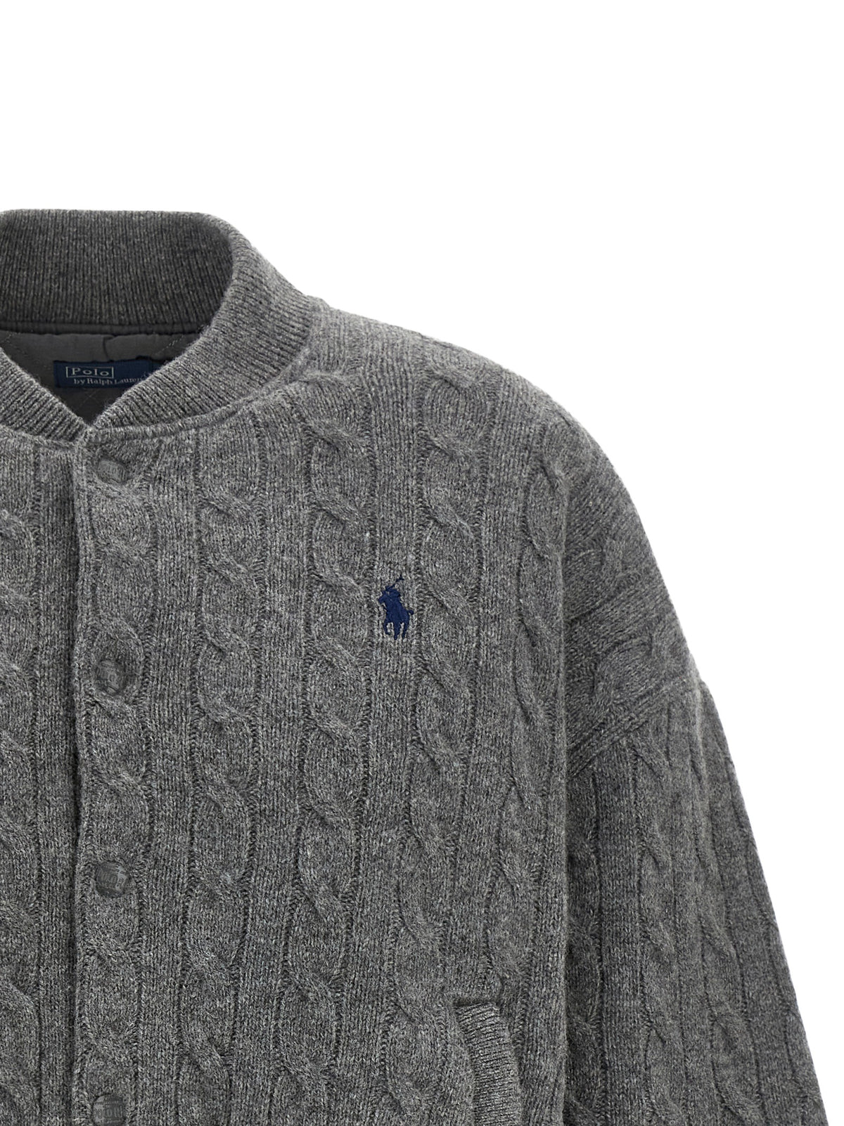 Polo Ralph Lauren Gray Wool Bomber