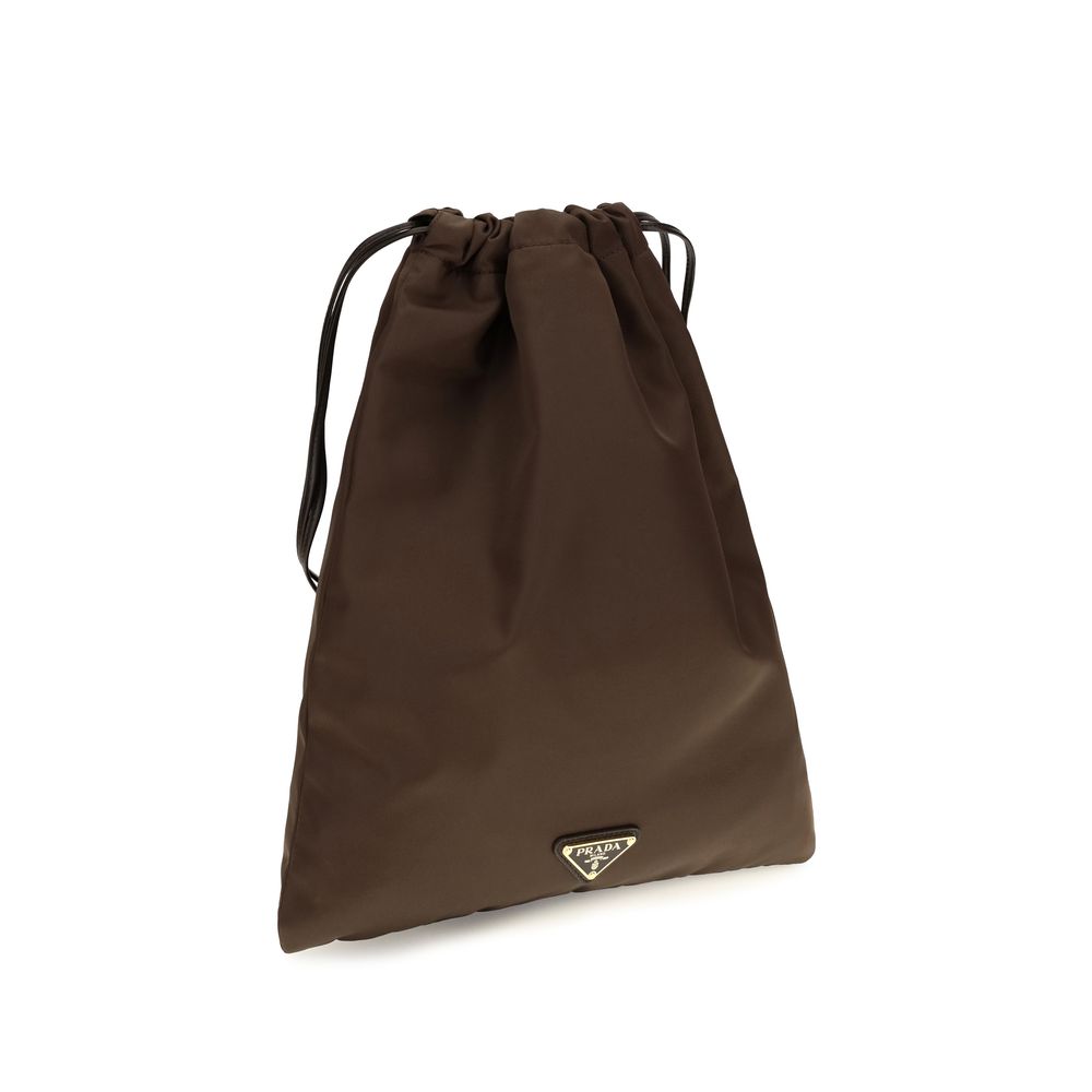 Prada Brown Clutch Bag