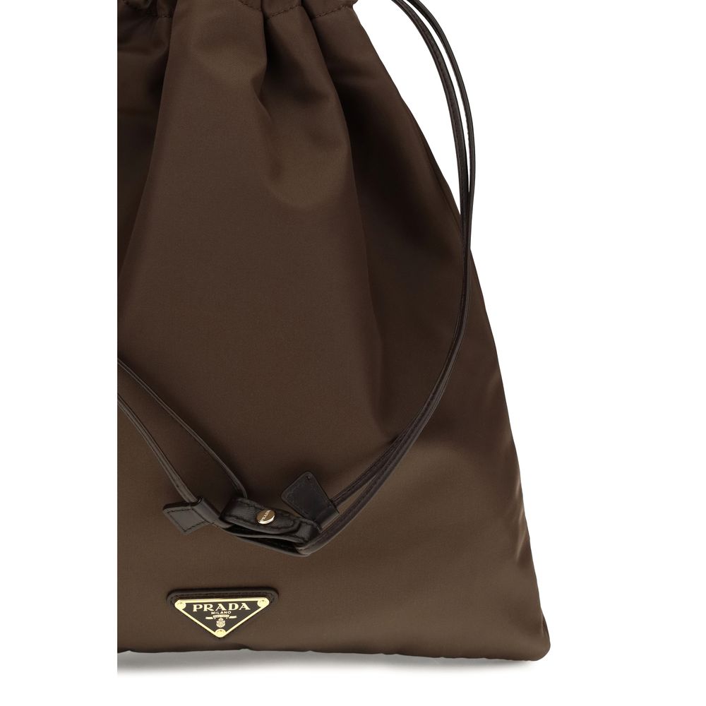 Prada Brown Clutch Bag