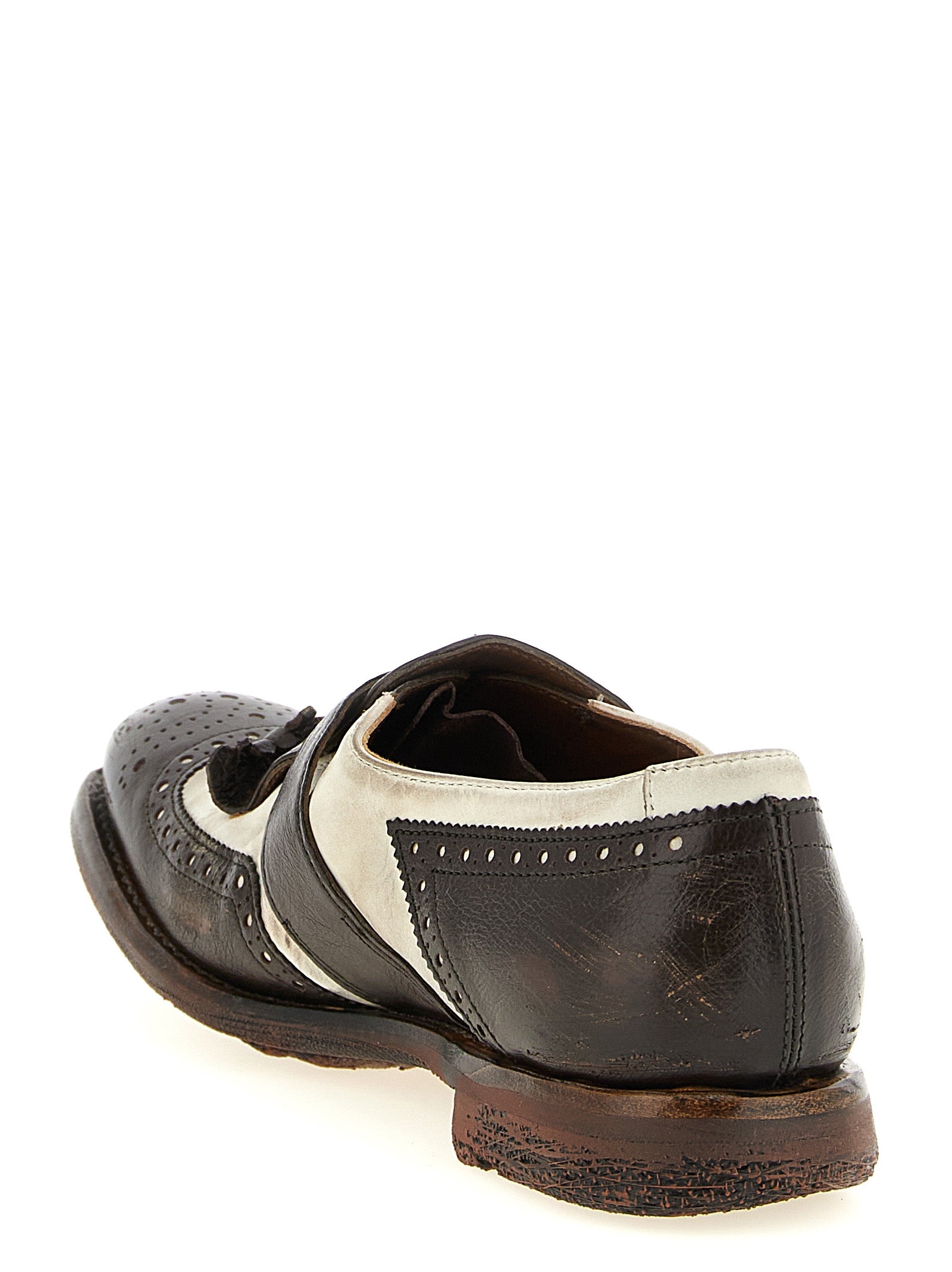 Church's Brown Calfskin Oxfords And Derbies